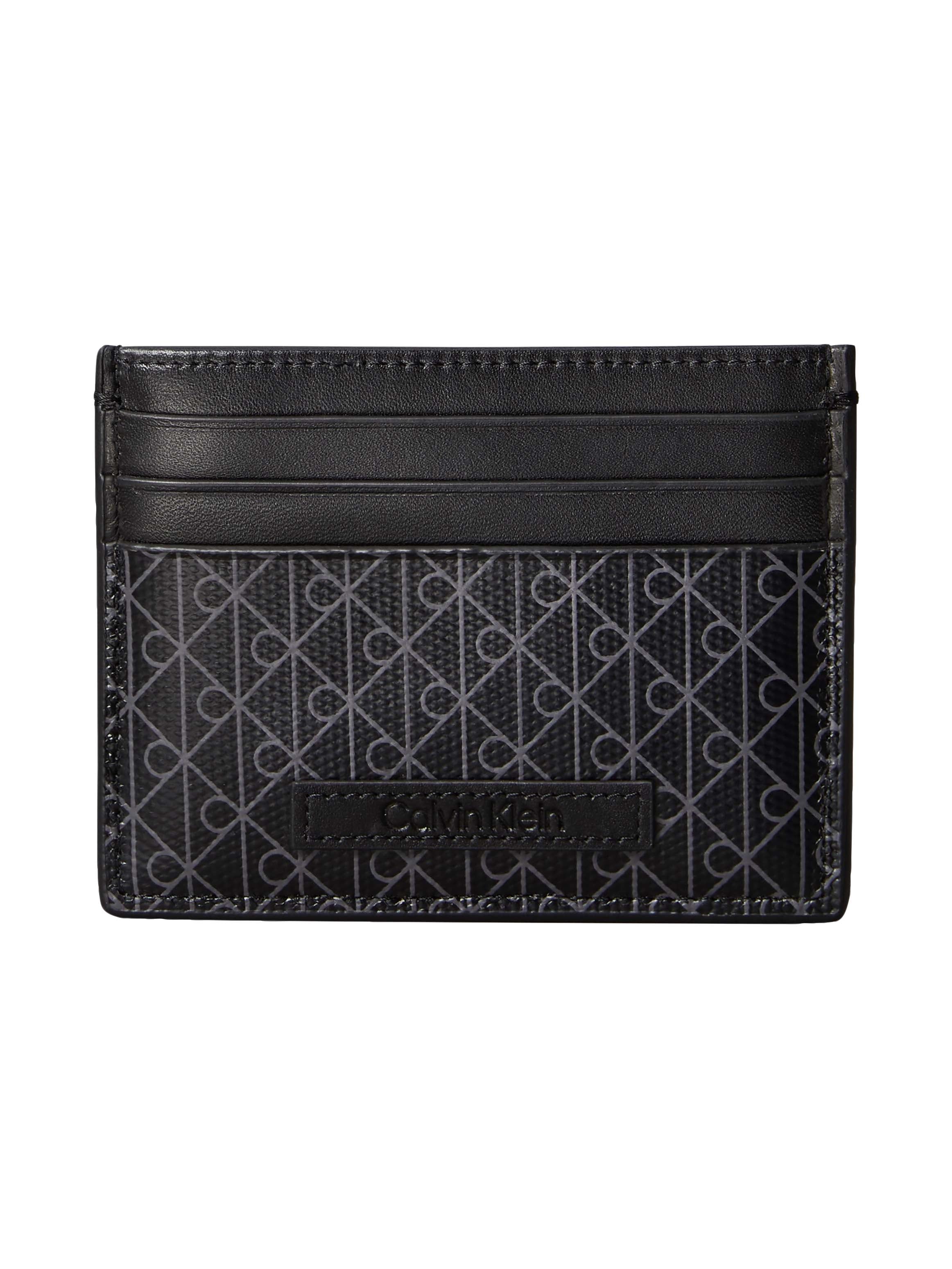 Calvin Klein Kartenetui "COATED EW CARD CASE" Unisex Kreditkartenetui mit Logoschriftzug