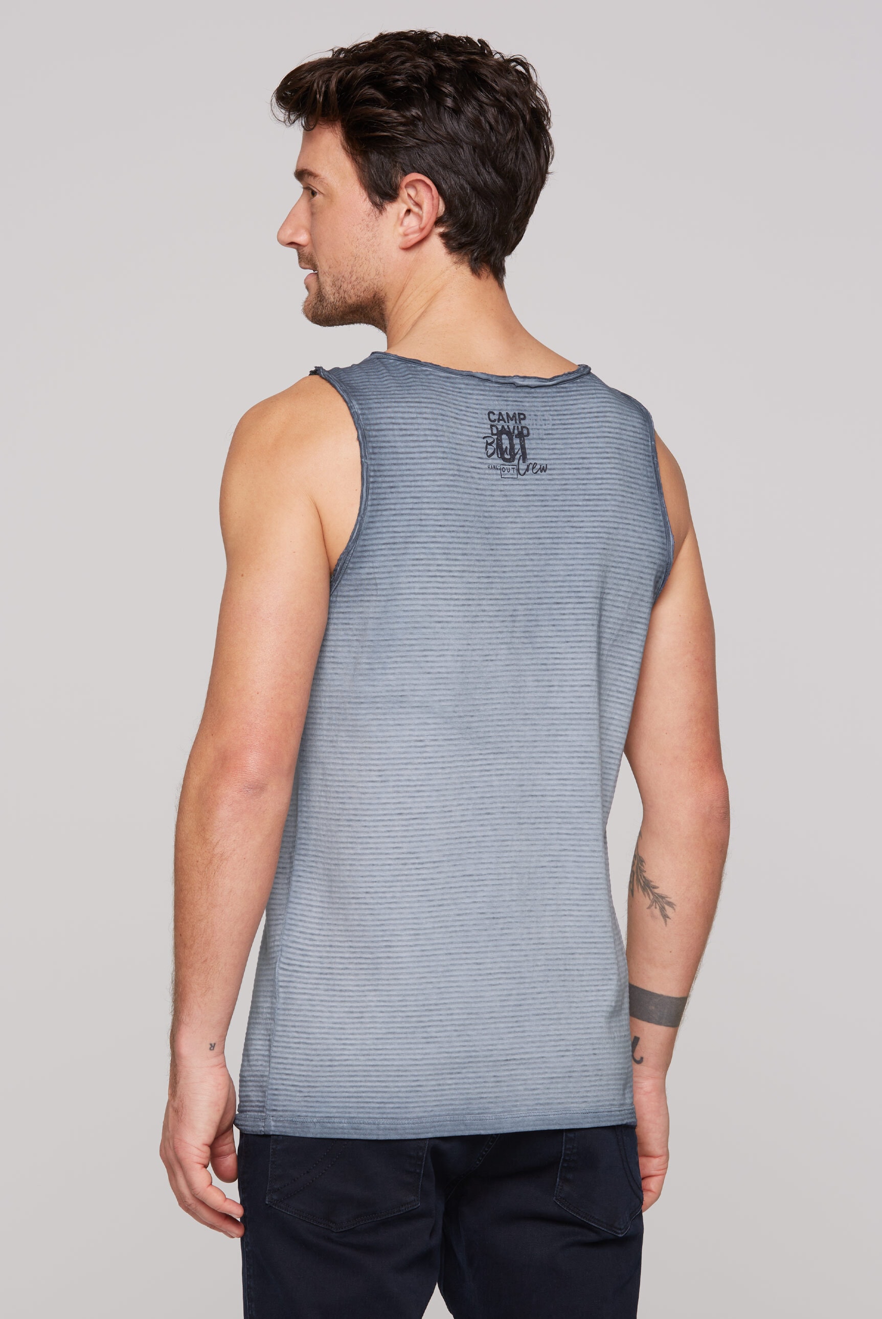 CAMP DAVID Tanktop, mit Oil-Dyed-Färbung