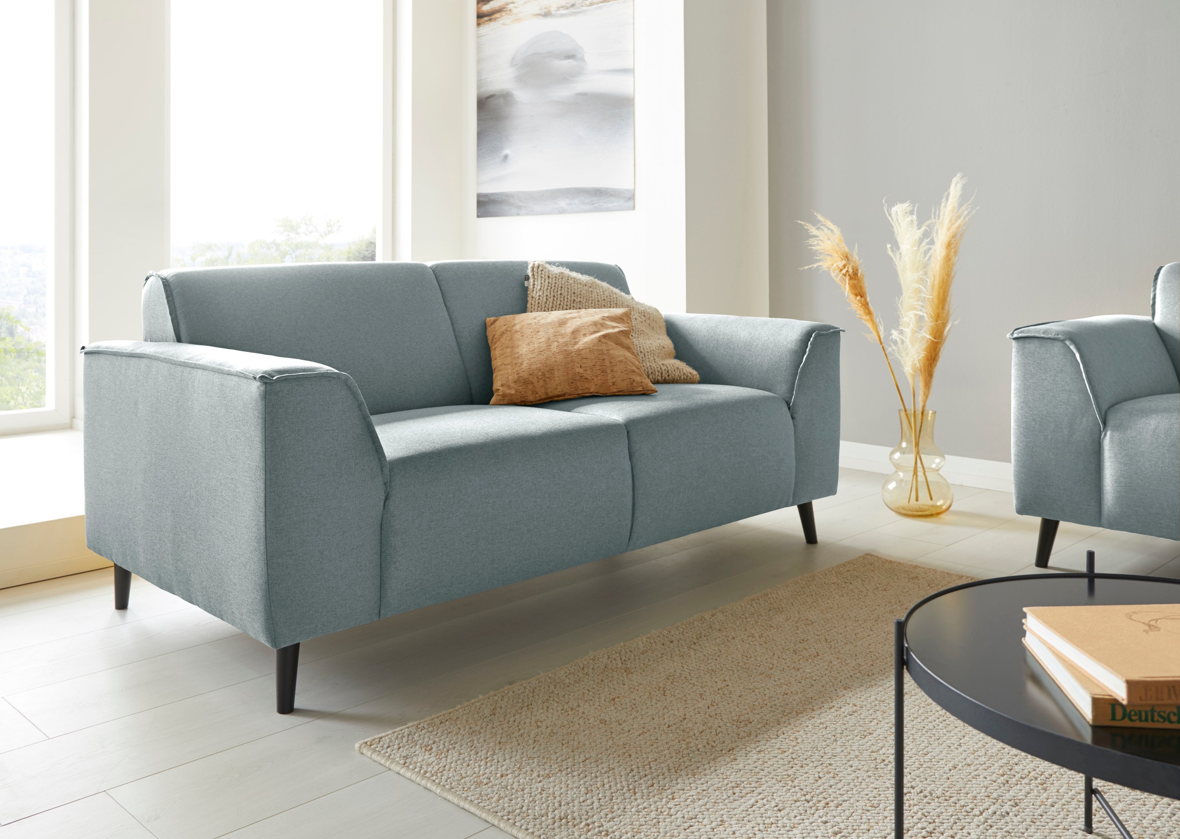 DOMO collection 2-Sitzer "Amora moderne Formensprache, tolle Verarbeitungsd günstig online kaufen