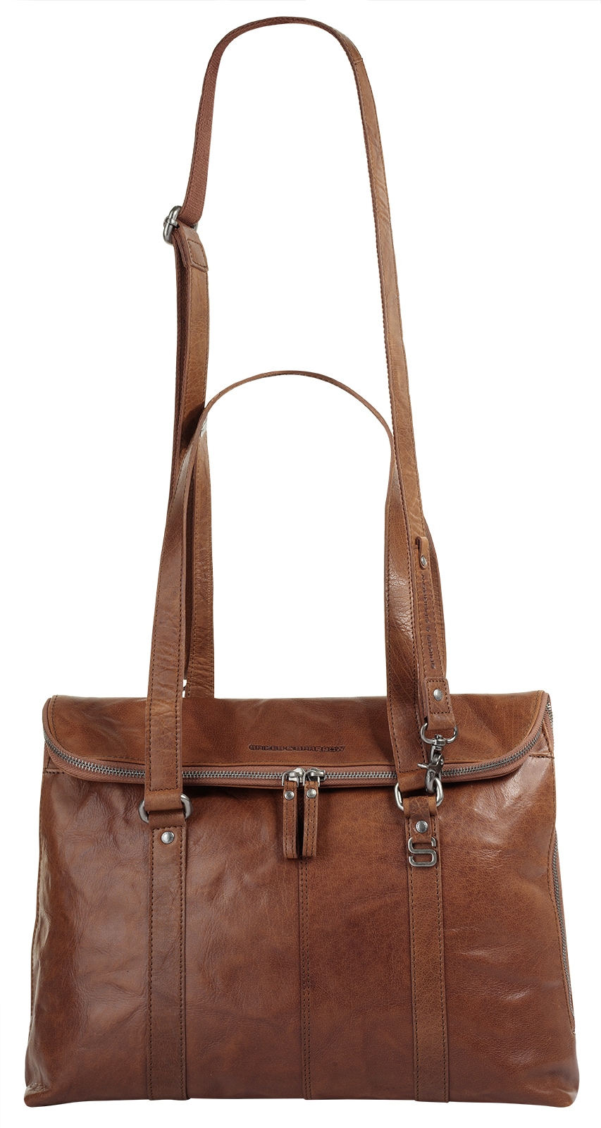 Spikes & Sparrow Shopper, echt Leder