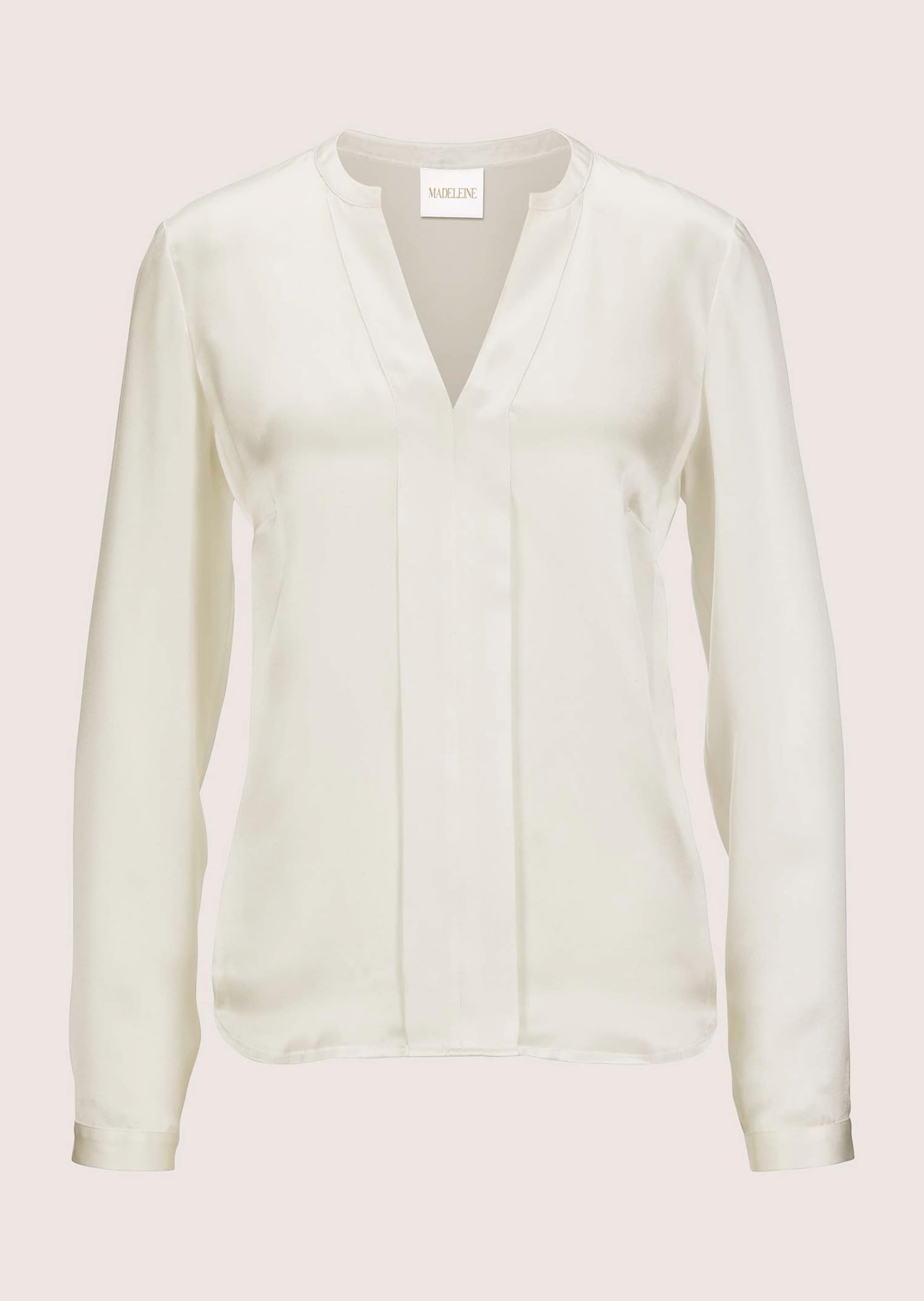 MADELEINE Langarmbluse "Bluse Satinbluse aus reiner Seide" günstig online kaufen