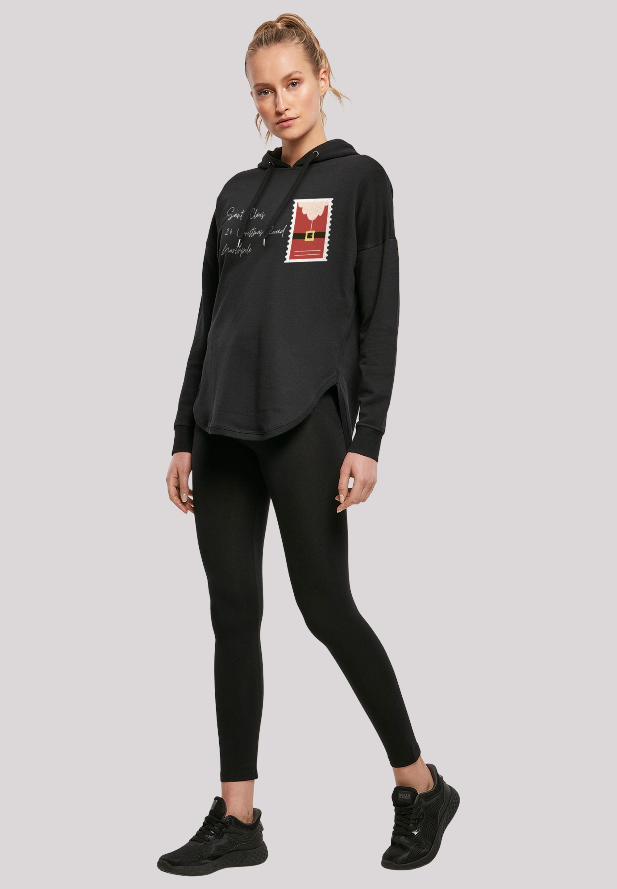 F4NT4STIC Kapuzenpullover »Santa Letter Weihnachten«, Print