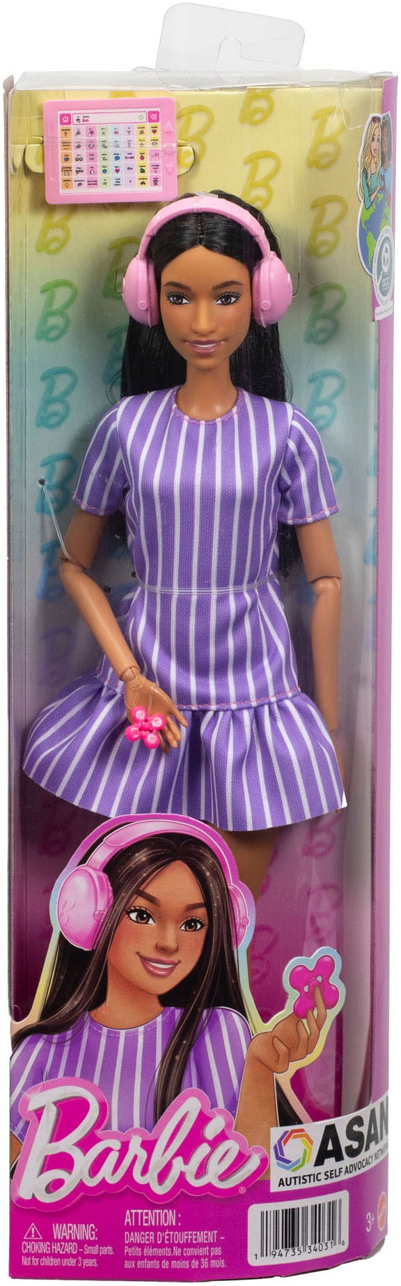 Barbie Anziehpuppe »Fashionista Puppe mit Autismus«