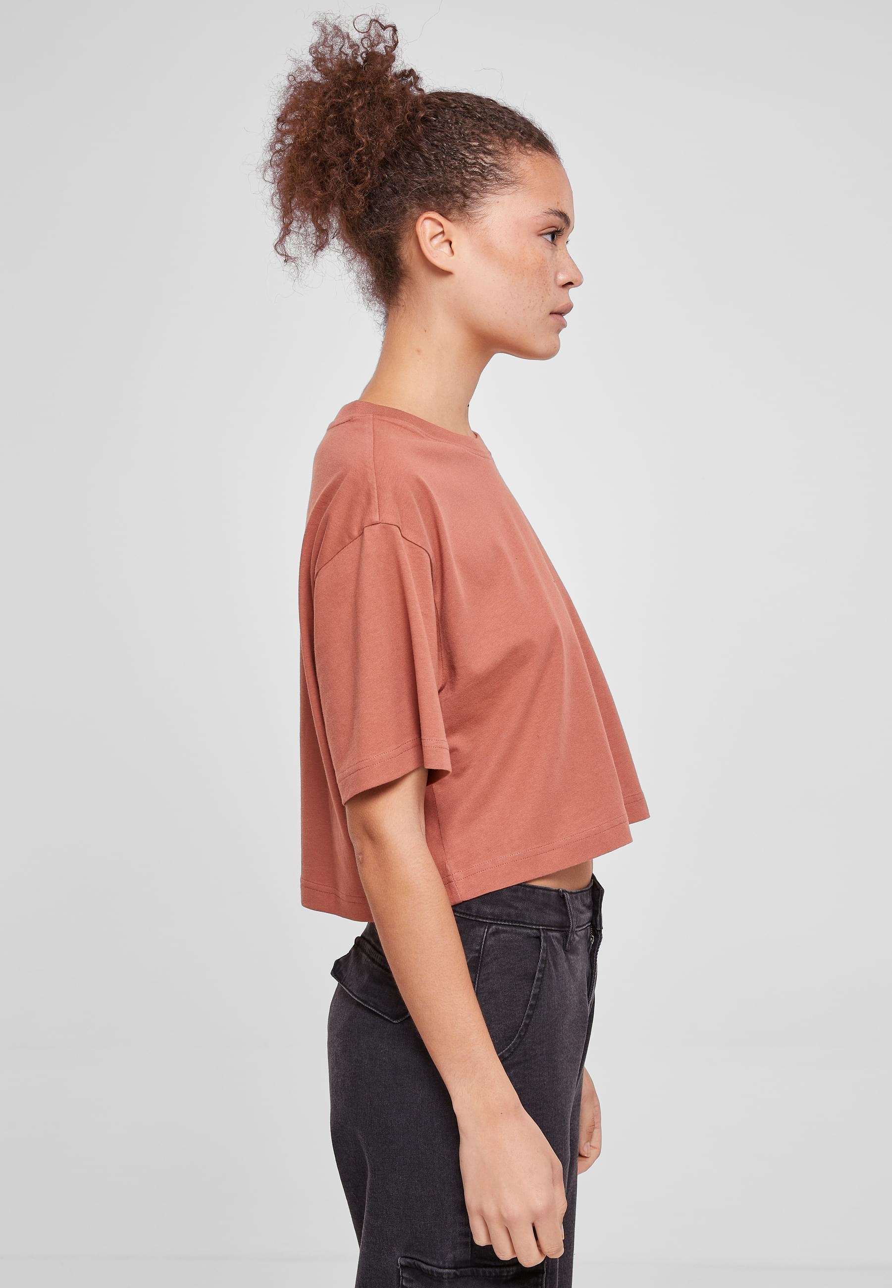 URBAN CLASSICS T-Shirt »Urban Classics Damen Ladies Short Oversized Tee«, (1 tlg.)