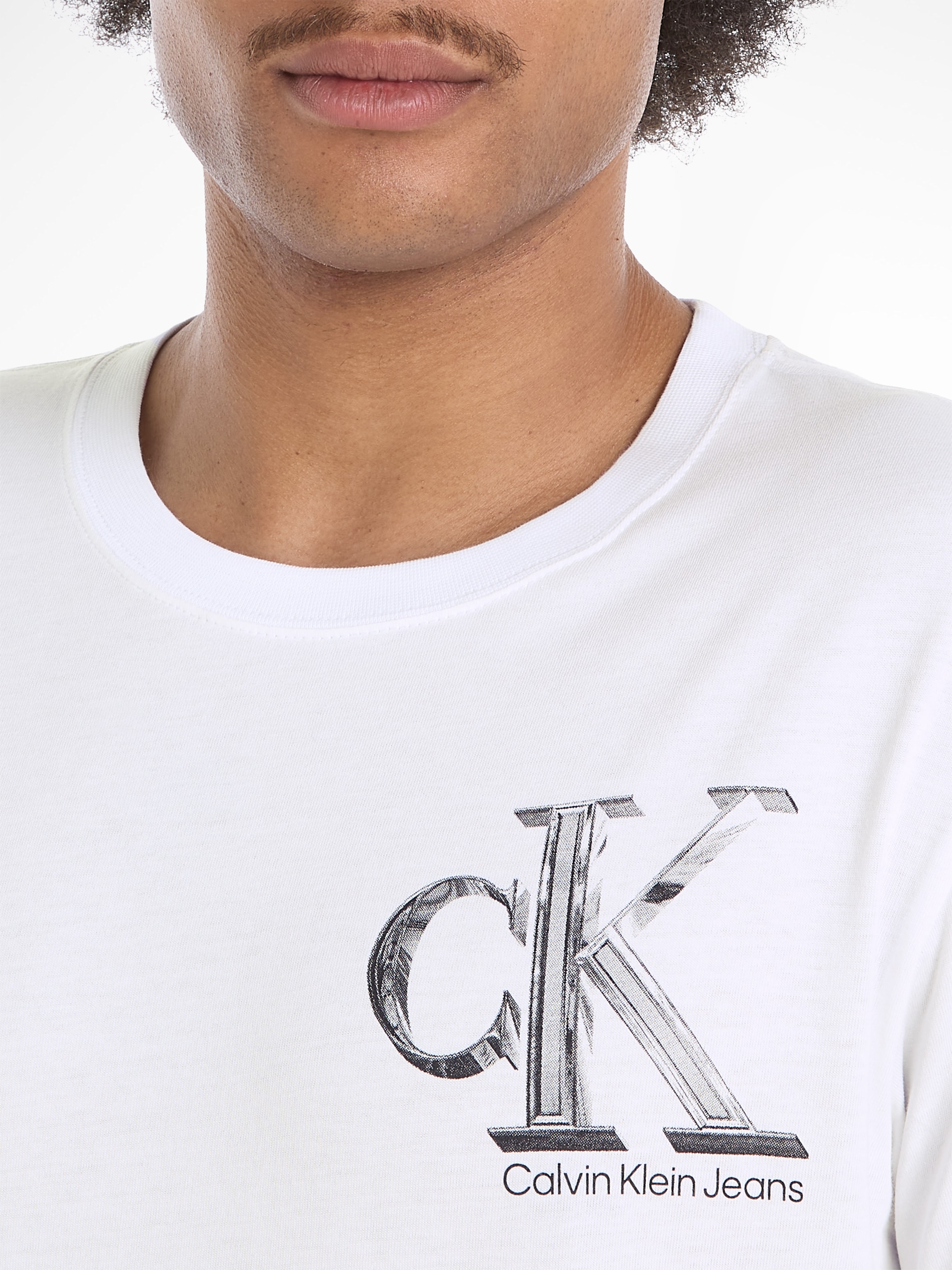 Calvin Klein Jeans T-Shirt »META MONOGRAM TEE«, mit Logodruck