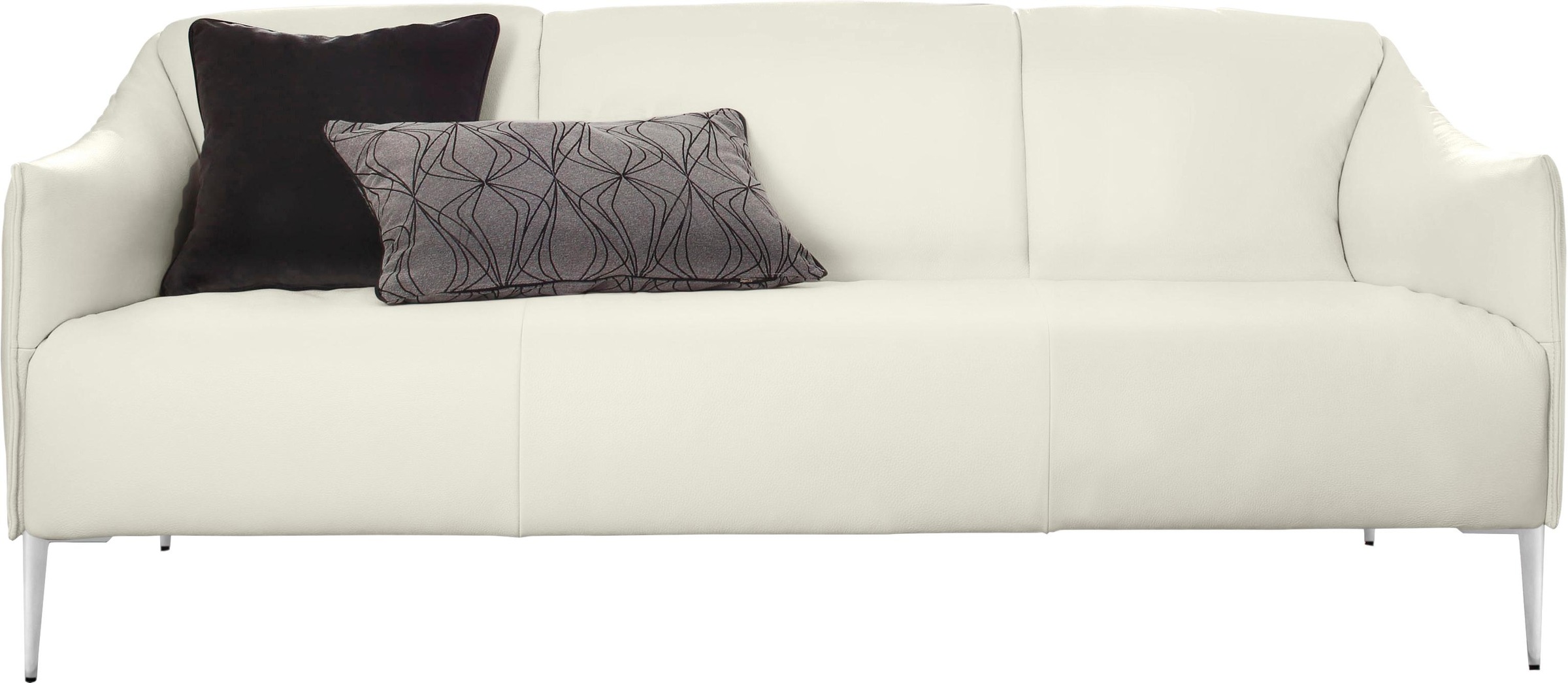W.SCHILLIG 2,5-Sitzer »sally«, mit Metallfüßen in Chrom glänzend, Breite 194 cm