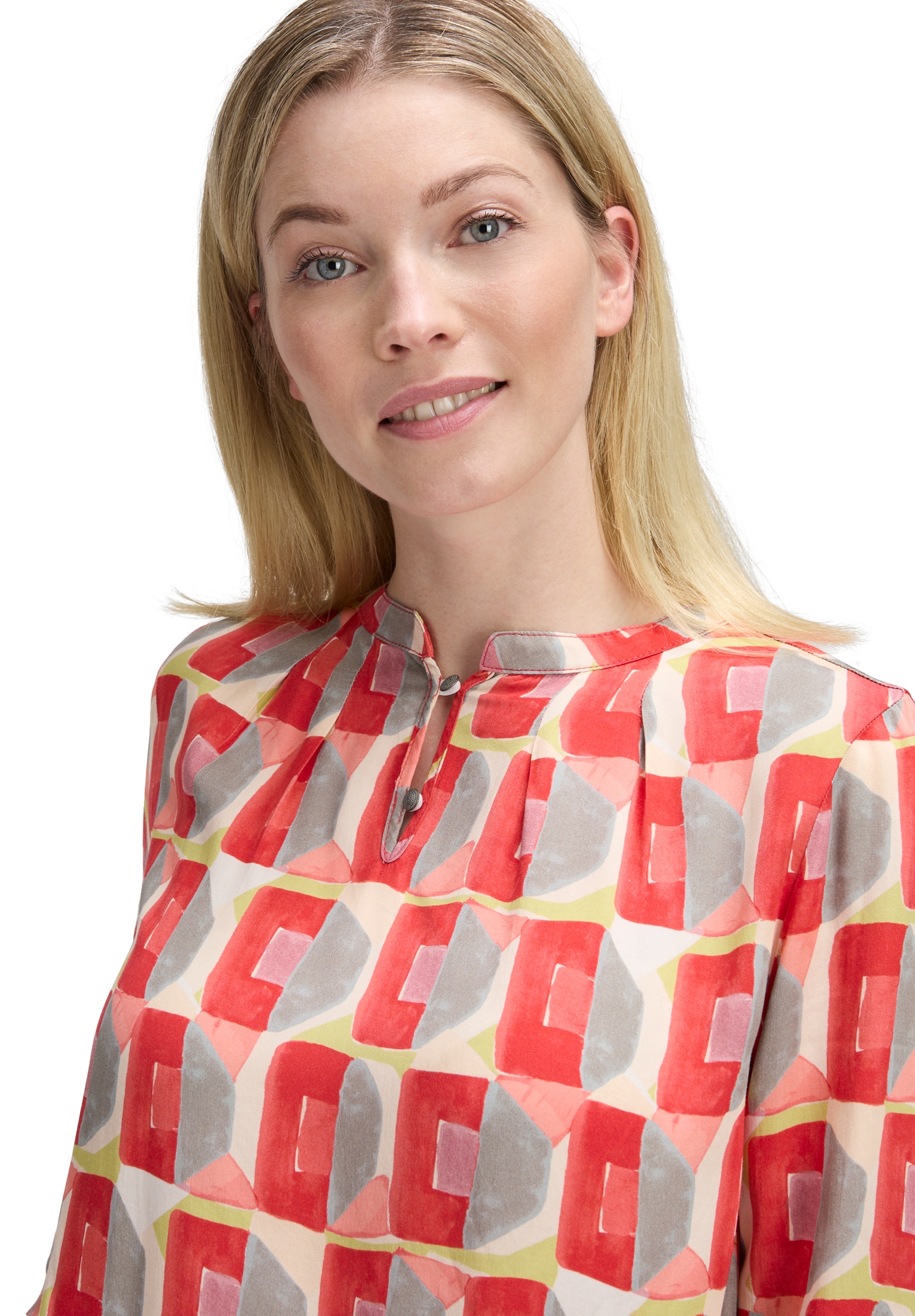 Cartoon Schlupfbluse »Cartoon Damen Casual-Bluse mit Knöpfen«