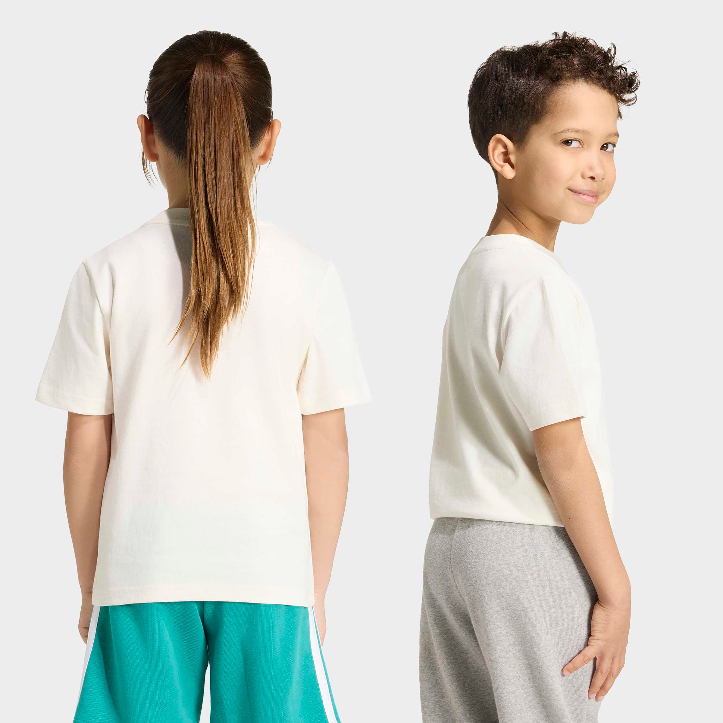 adidas Sportswear T-Shirt »LK FOOD T« für Kinder, im sportlichen Stil, Basic-Design, aus Baumwolle