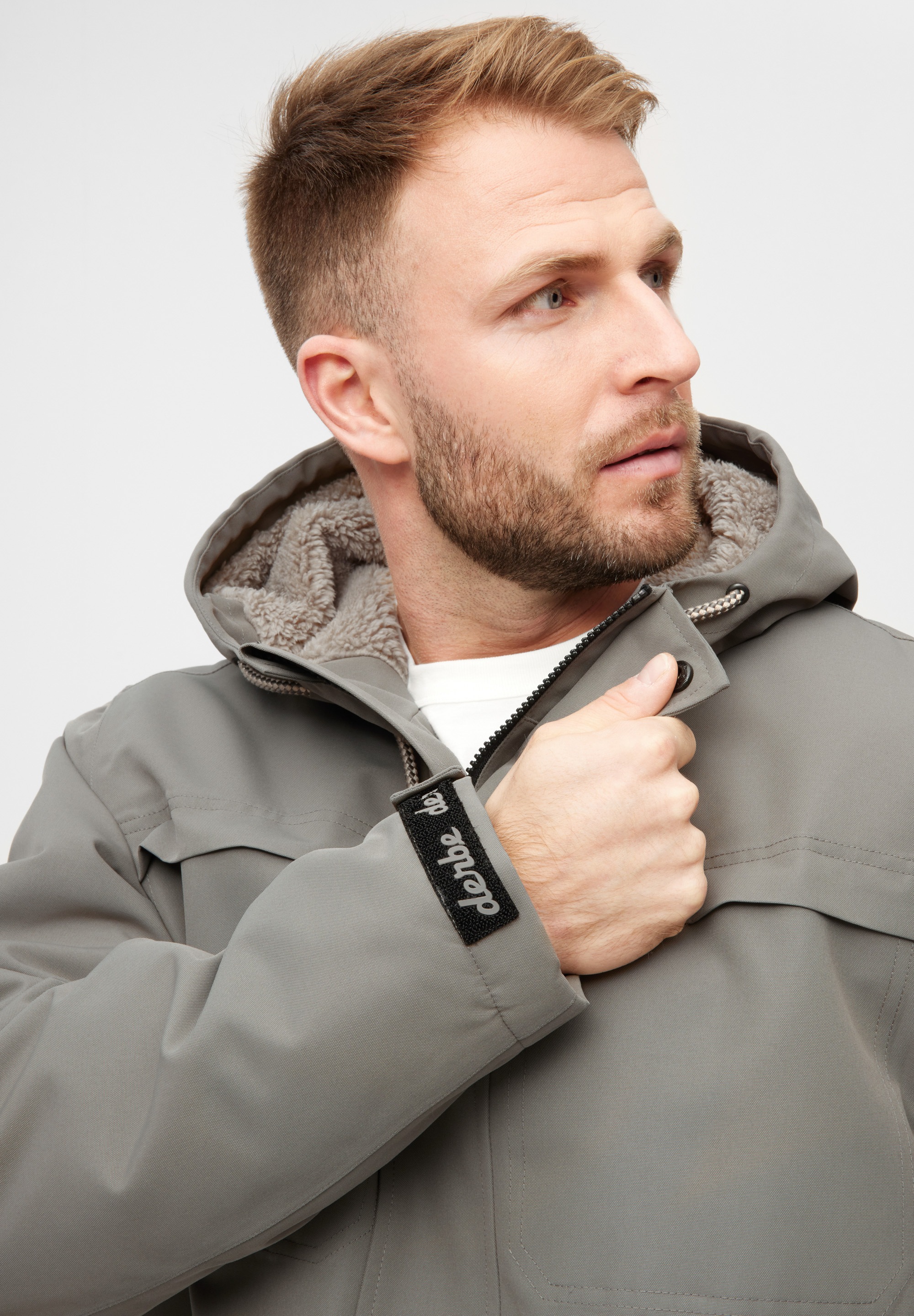 Derbe Funktionsjacke »Phoebholm dog«, mit Kapuze, Hundegadgets, reflektierend, Übergröße, wasserabweisend, winddicht