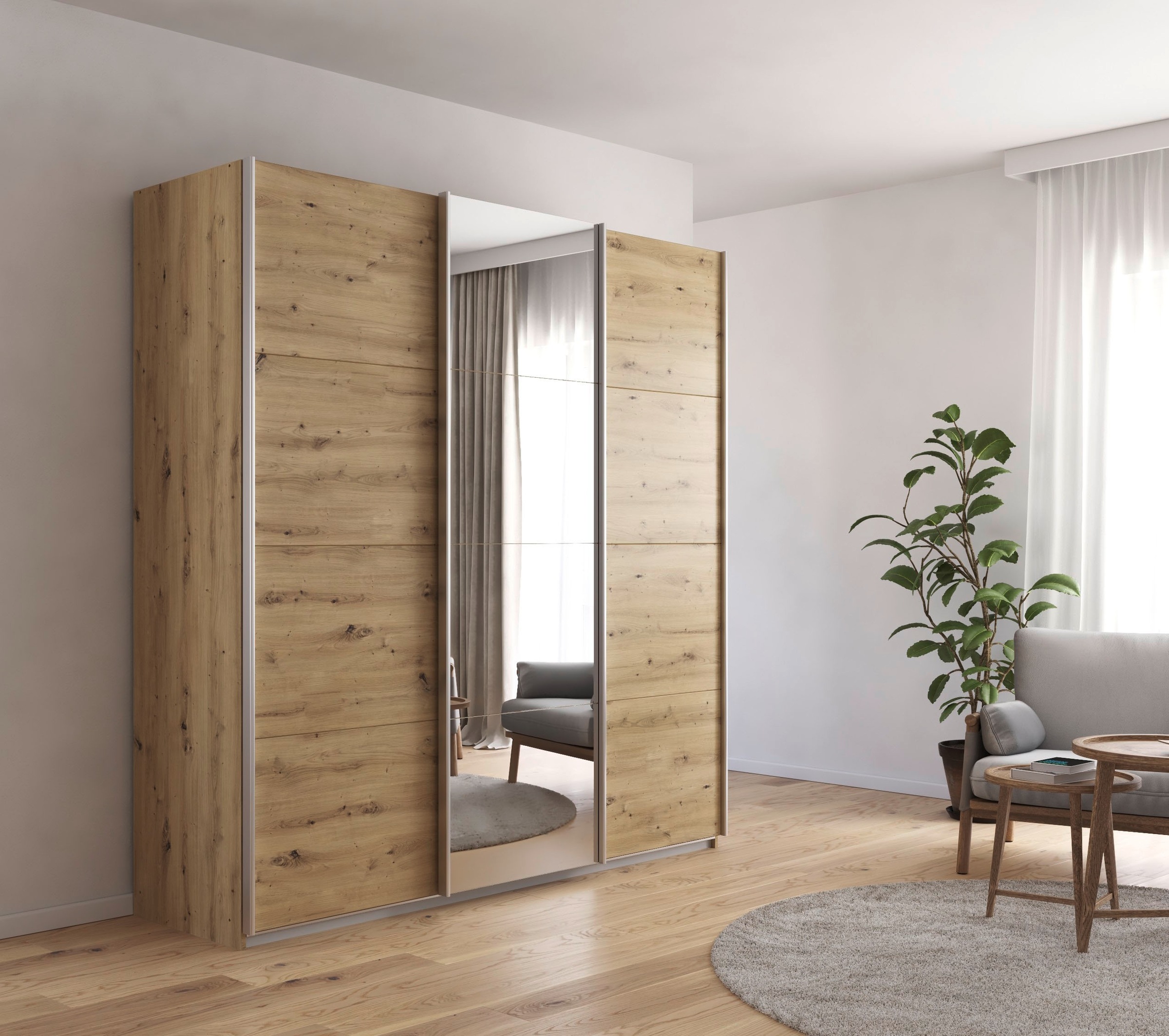 rauch Schwebetürenschrank "Kleiderschrank Schrank Garderobe CORTONA inkl. I günstig online kaufen