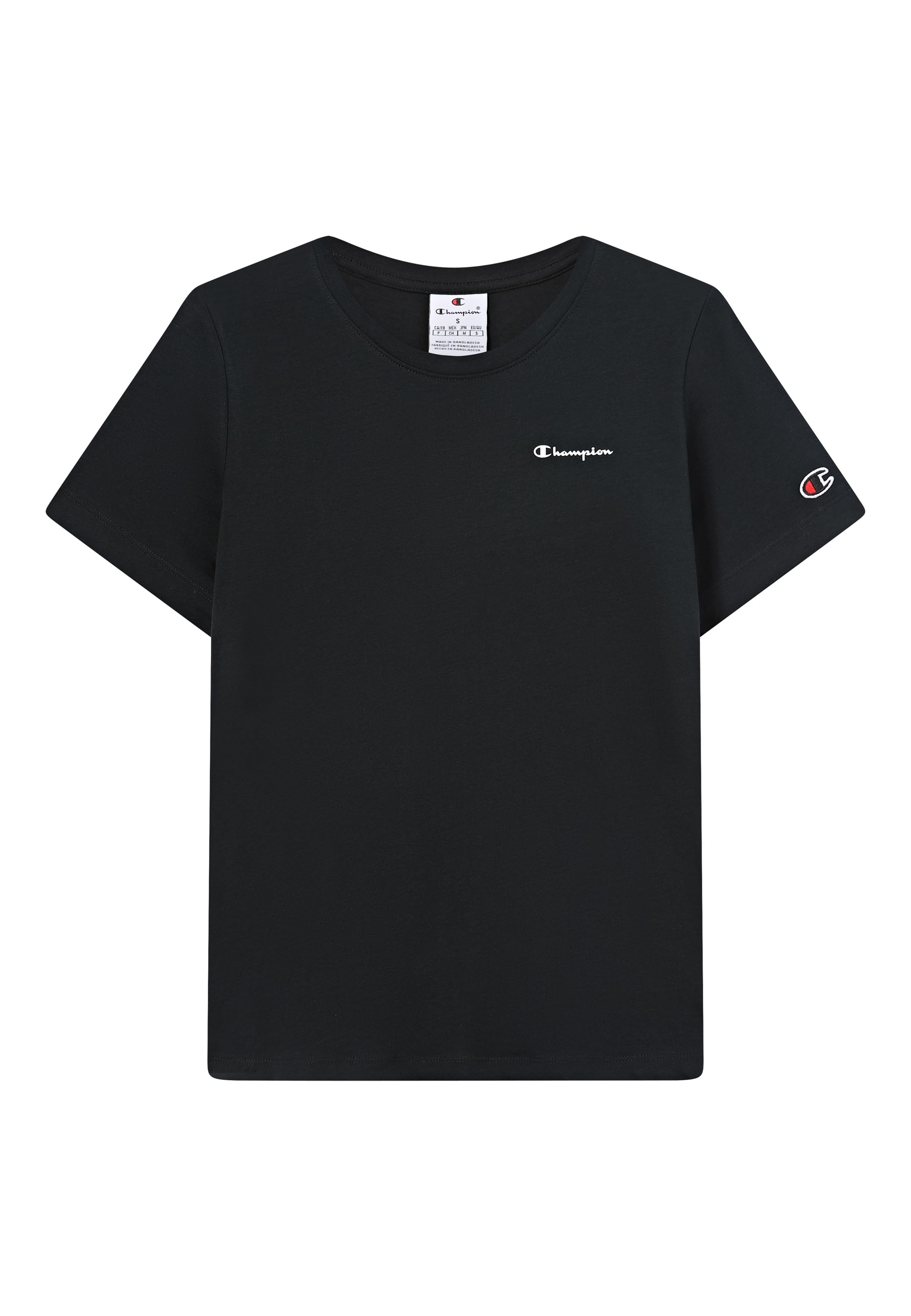 Champion T-Shirt sportliche Passform, für aktive Freizeitgestaltung, aus Baumwolle