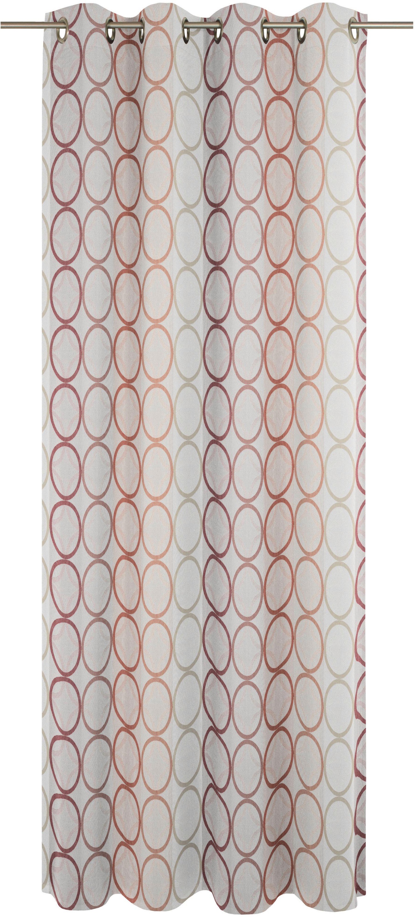 Wirth Vorhang "Zirbello" Ösen 1 Stk. tlg. günstig online kaufen