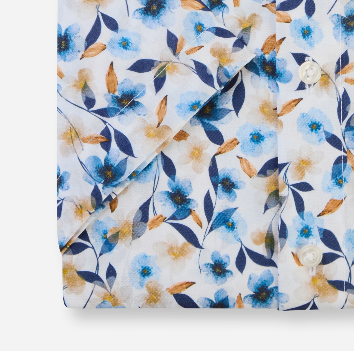 OLYMP Kurzarmhemd »Luxor modern fit«, mit floralem Print