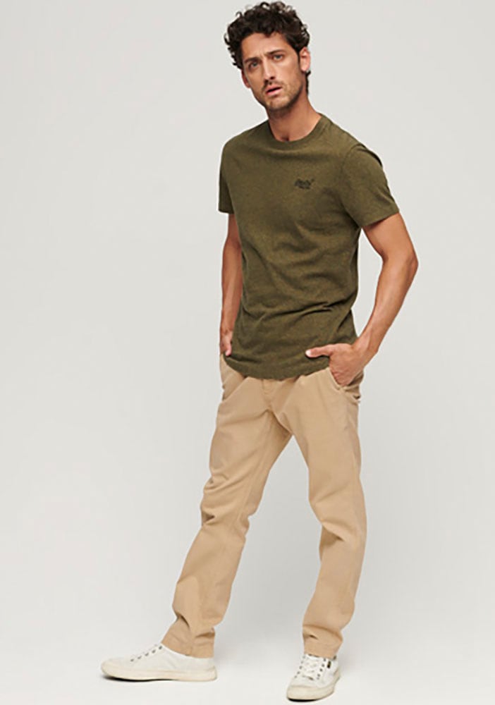 Superdry Rundhalsshirt »ESSENTIAL LOGO EMB TEE«