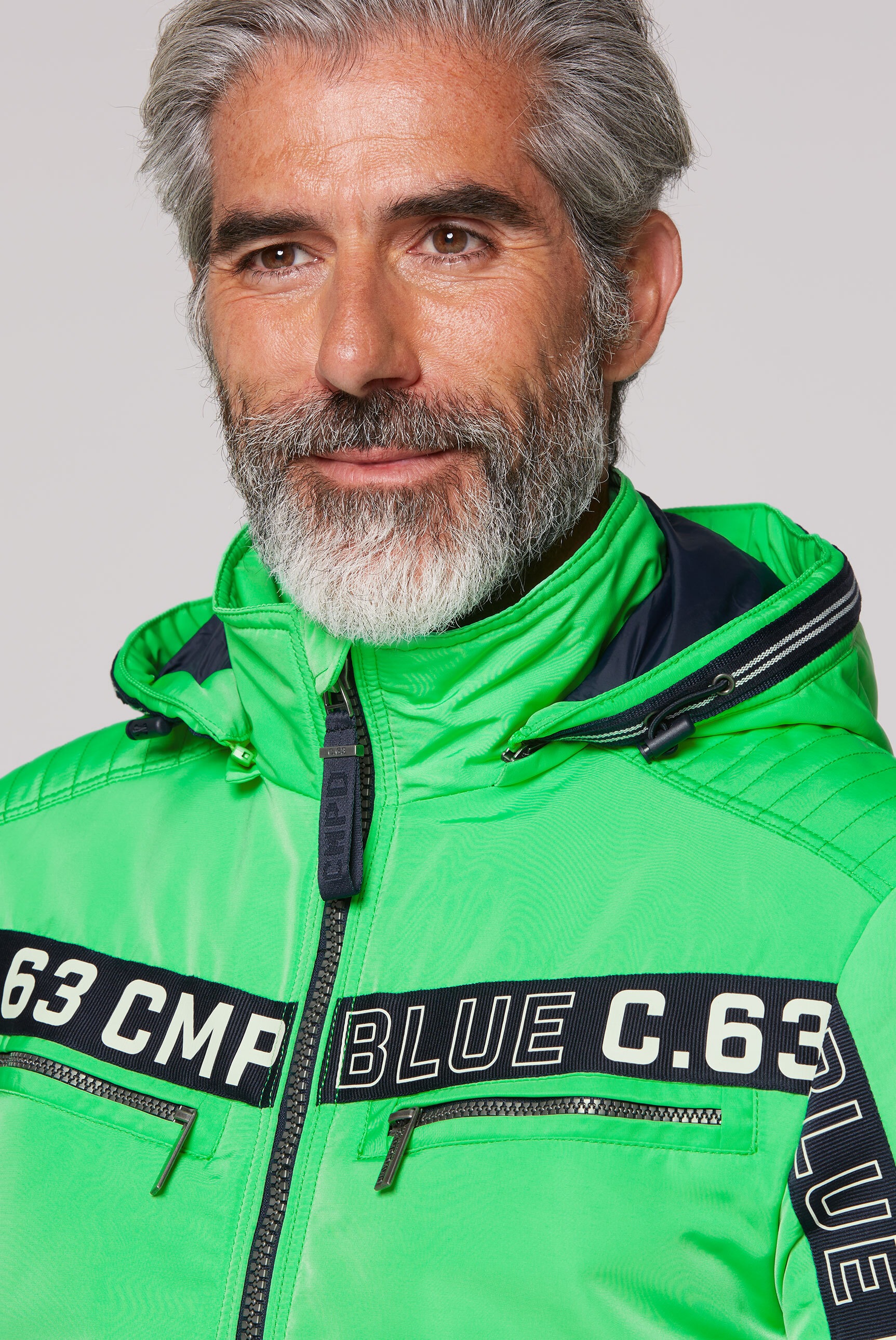 CAMP DAVID Outdoorjacke, mit Kapuze, mit Brusttaschen
