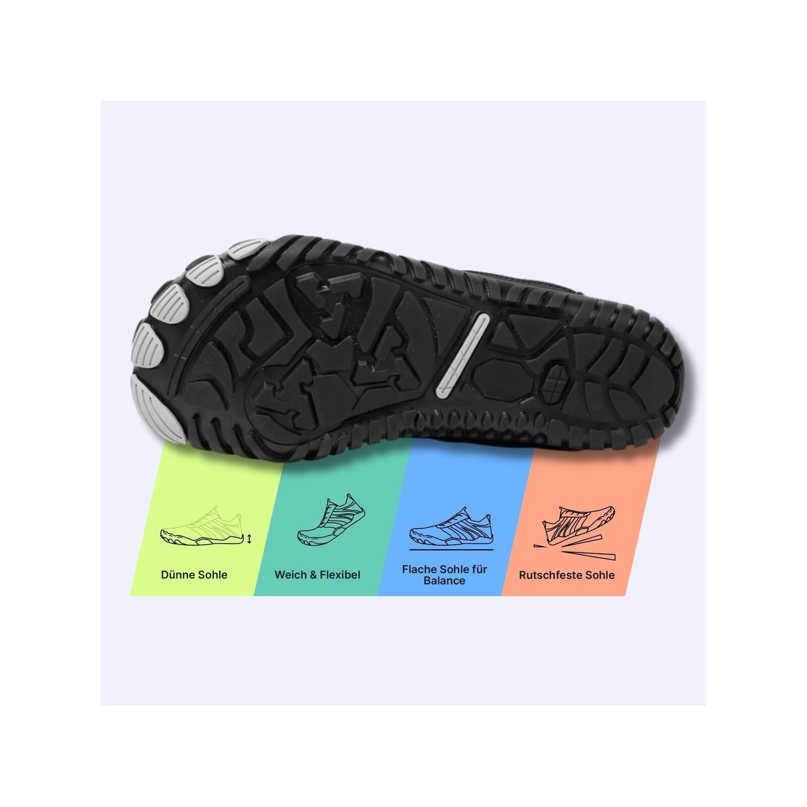 DOTALES Barfußschuh »Warmstep Barfußschuhe Winterstiefel Damen & Herren – Exklusiv &«