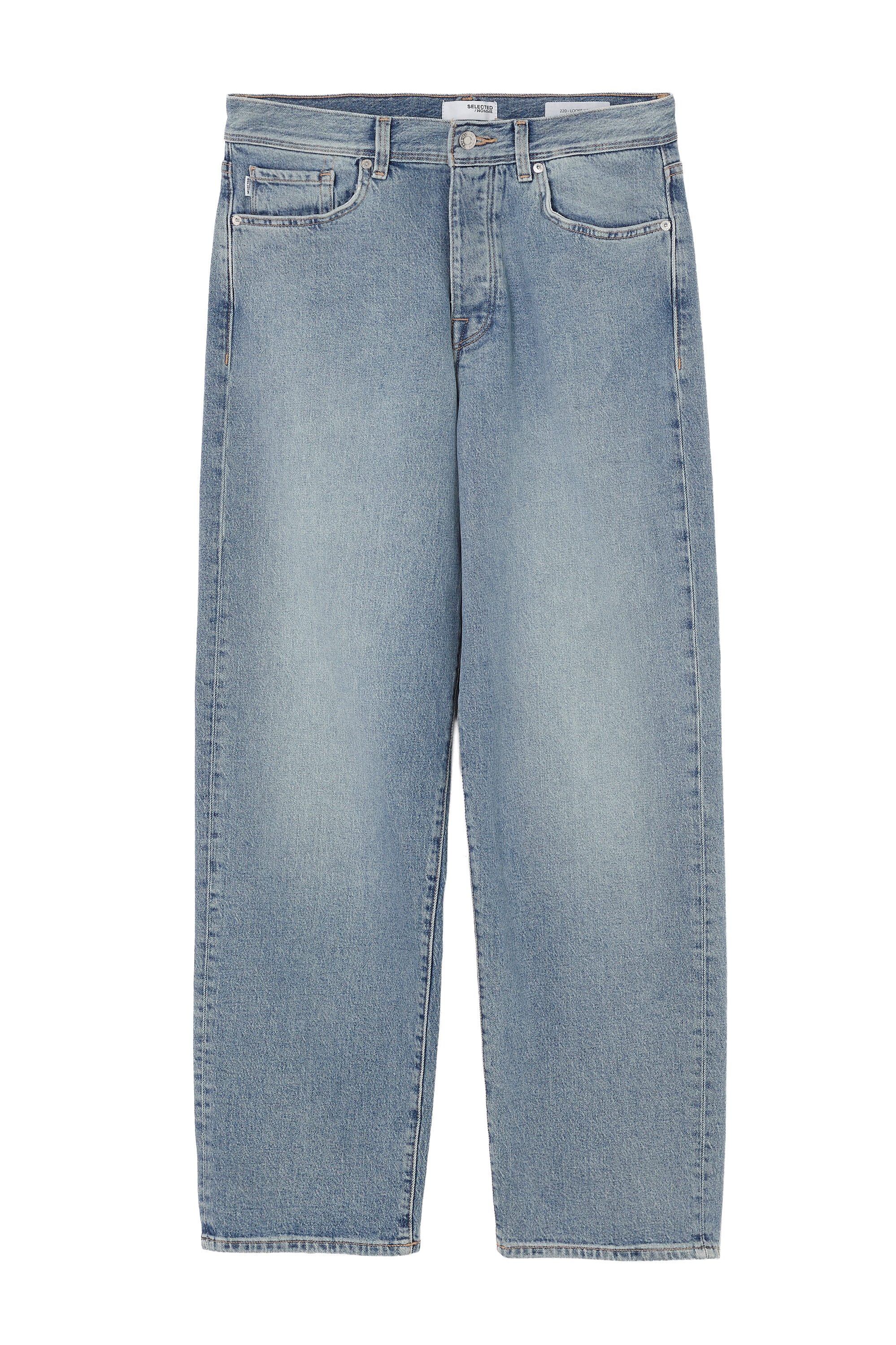 SELECTED HOMME Relax-fit-Jeans »SLH220-LOOSE KOBE 3501 L.B WASH JNS NOOS«