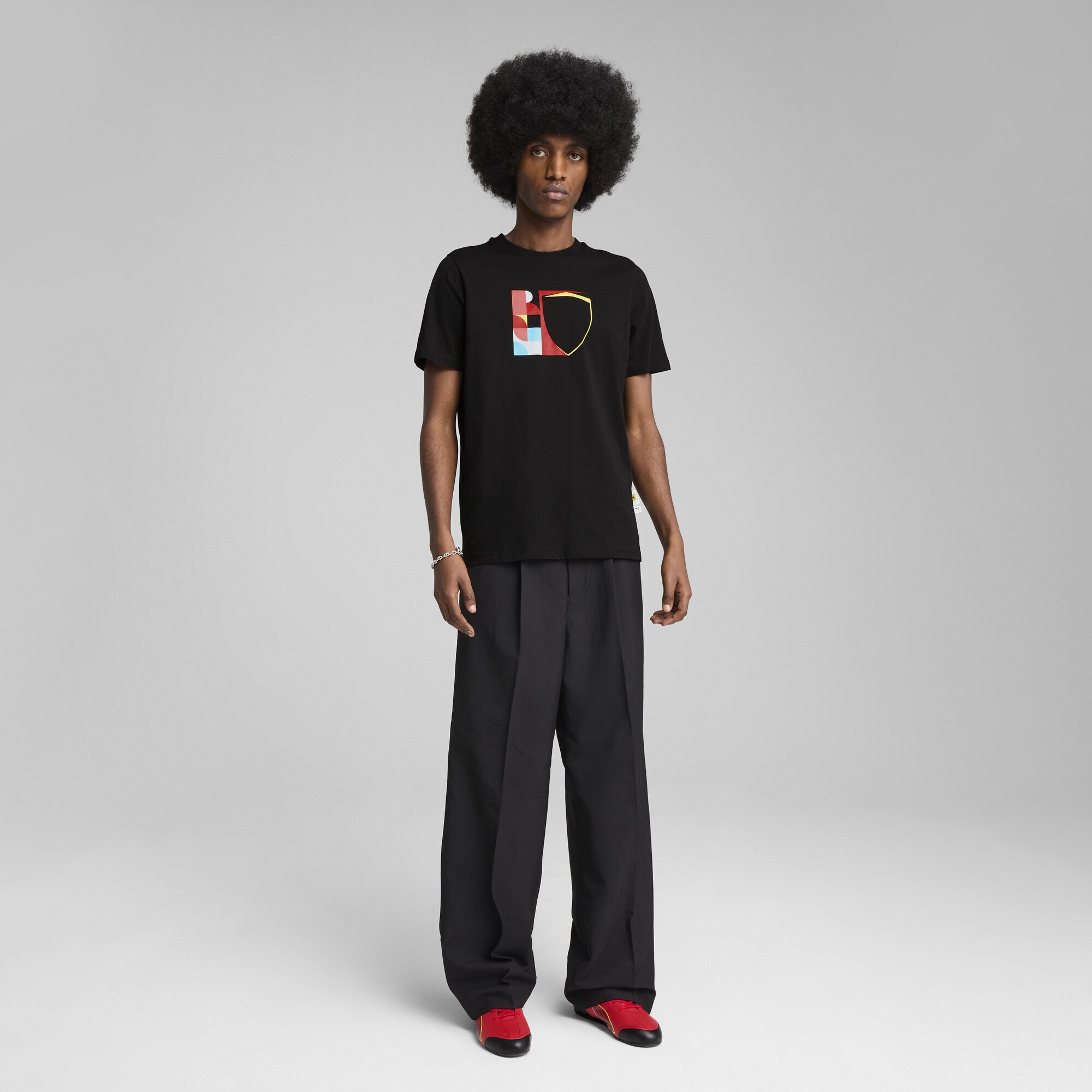 PUMA T-Shirt »Scuderia Ferrari HP Race Big Shield T-Shirt Herren«