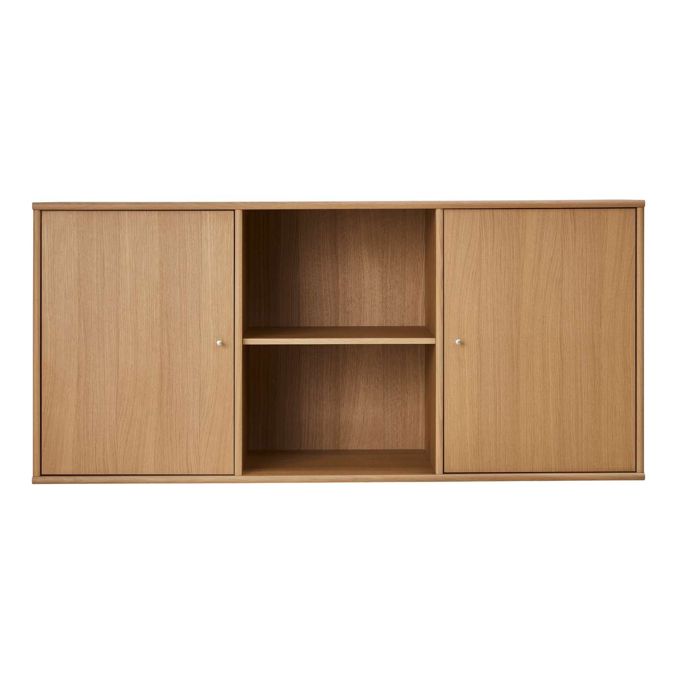 Hammel Furniture Sideboard »Mistral, Hochwertig Schrank, hängend/stehend montierbar«, mit zwei Türen, B: 133 cm, anpassungsbar Designmöbel
