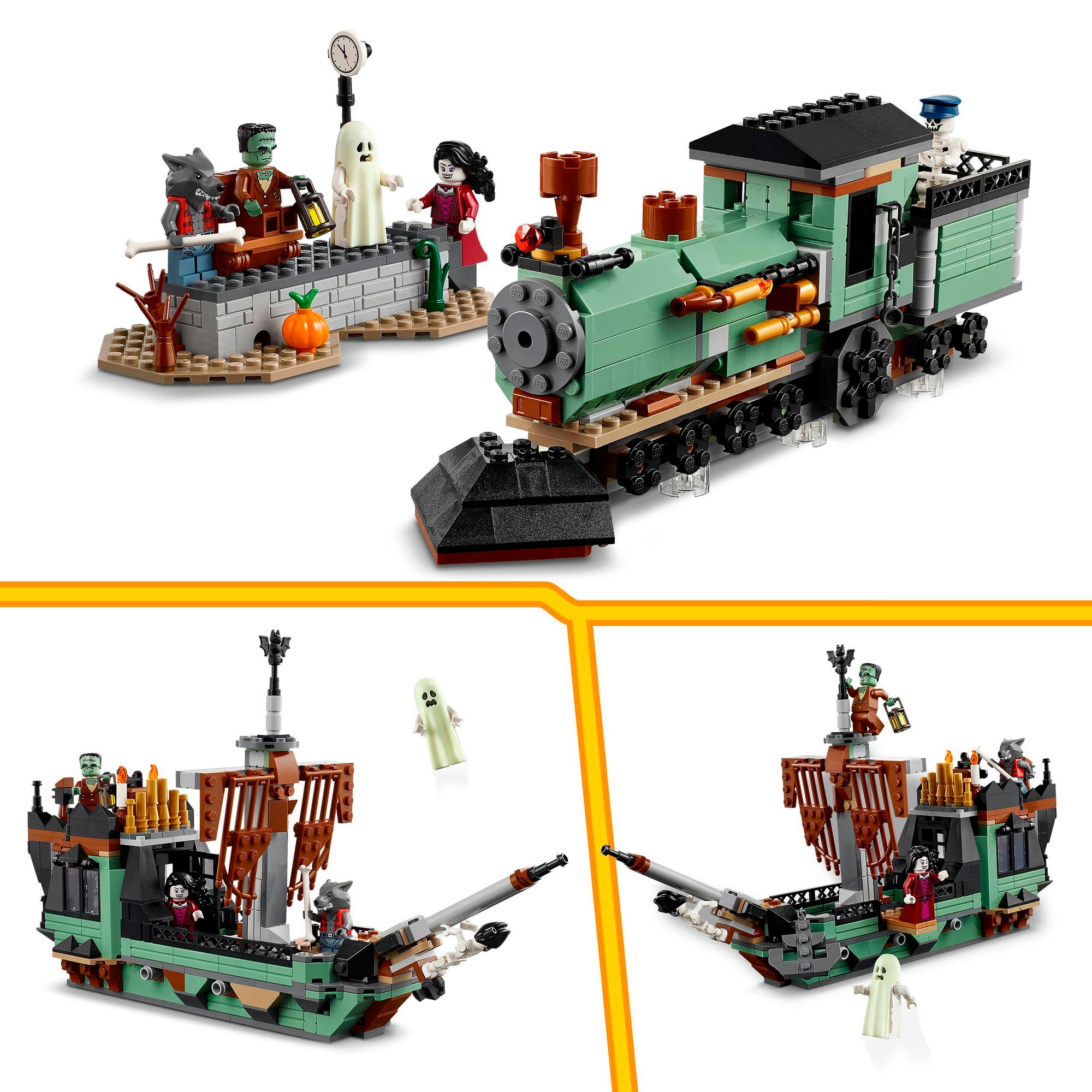 LEGO® Konstruktionsspielsteine »Geisterhaus (31167), LEGO LEGO Creator«, (736 St.), Made in Europe