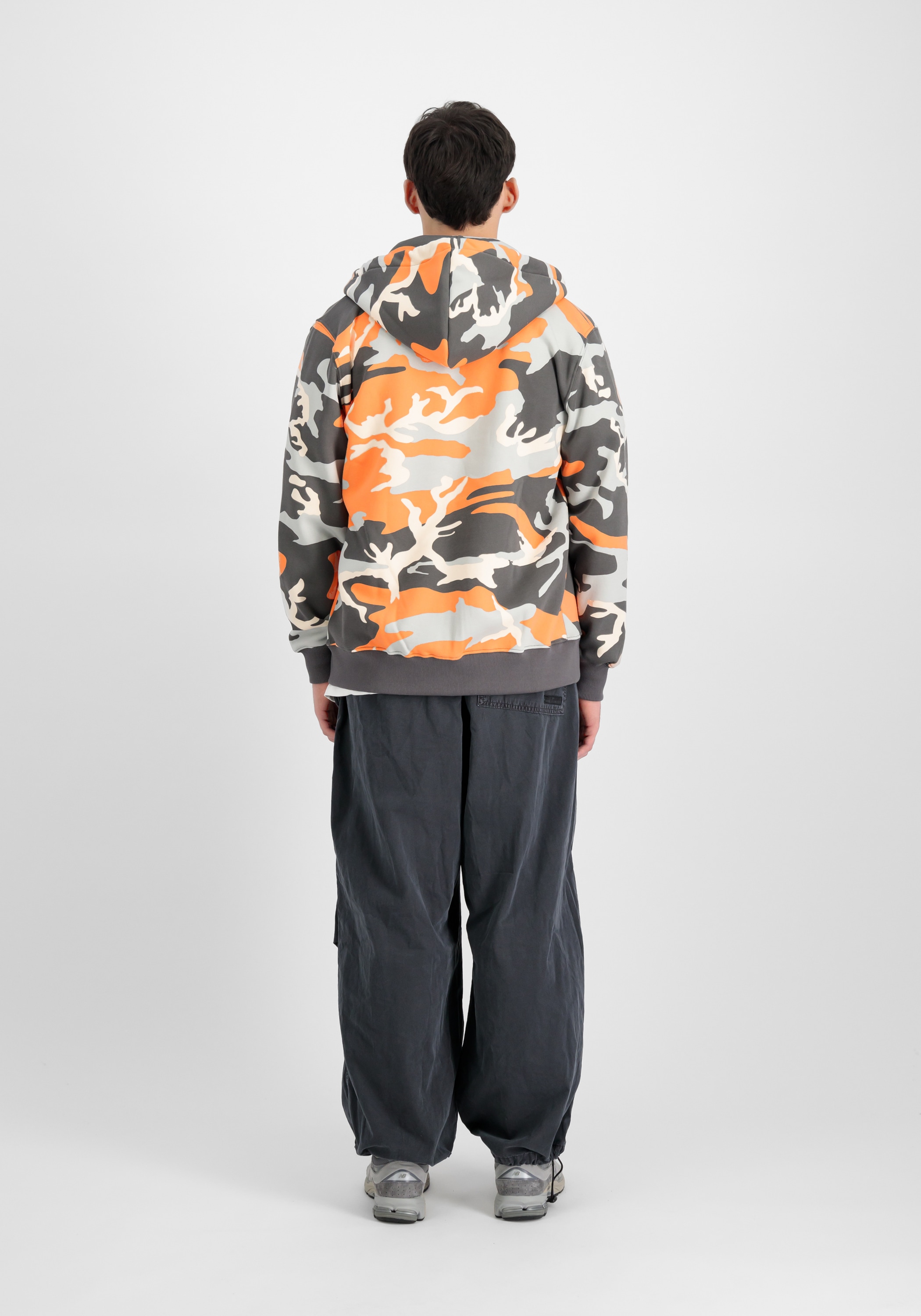 Alpha Industries Hoodie »Alpha Industries Men - Hoodies Basic Zip Hood Camo PP«