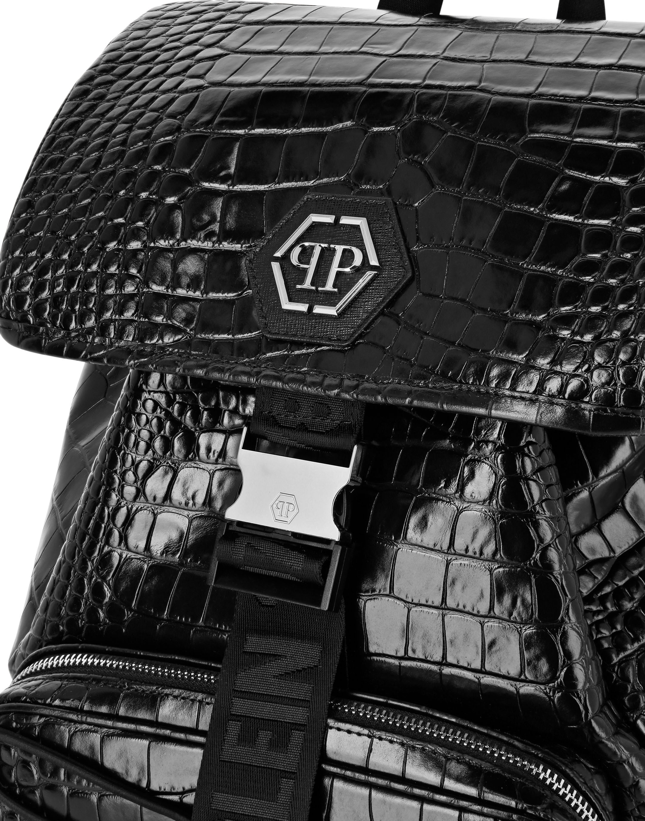 PHILIPP PLEIN Freizeitrucksack »Monogram Crocco Print«