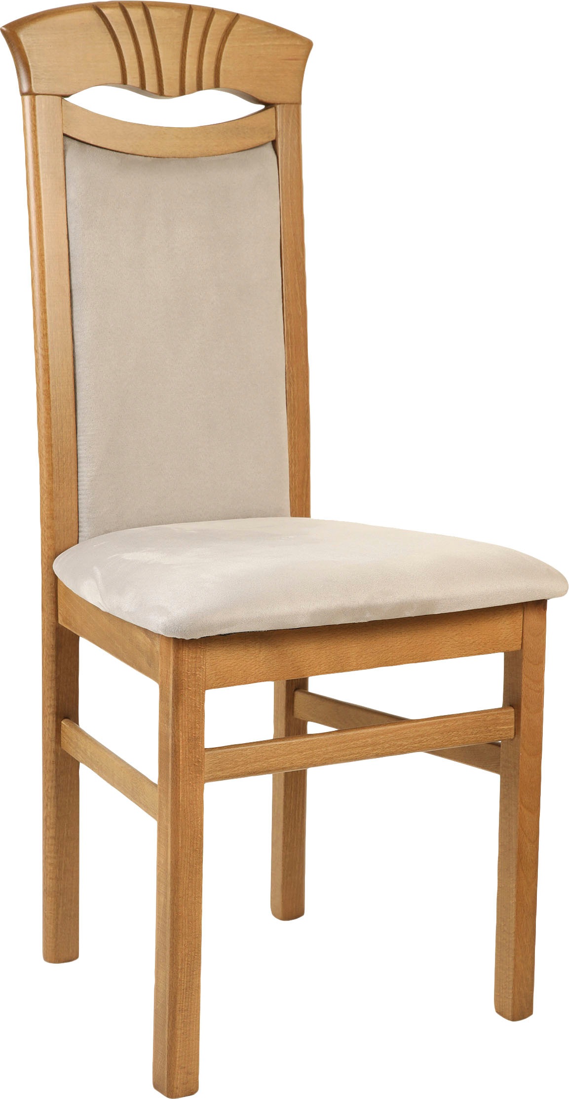Home affaire Esszimmerstuhl "Franz" (Set) 2 Stk. Microfaser strapazierfähig günstig online kaufen