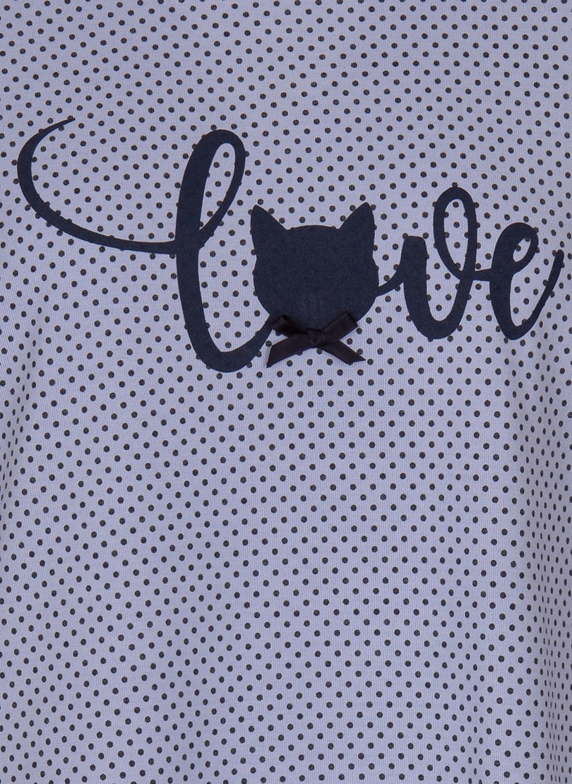 Trigema Nachthemd »TRIGEMA Nachthemd für Katzenliebhaber« ▷ für | BAUR