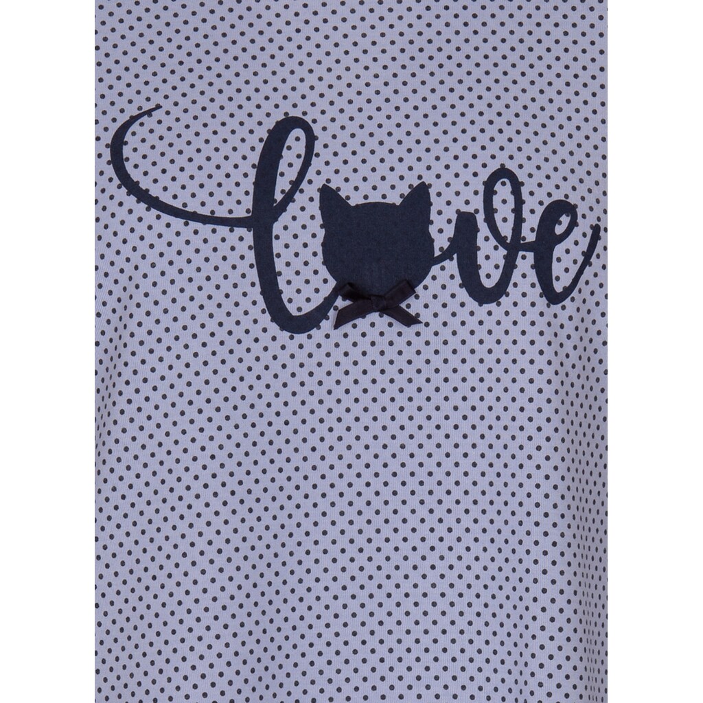 Trigema Nachthemd »TRIGEMA Nachthemd für Katzenliebhaber«