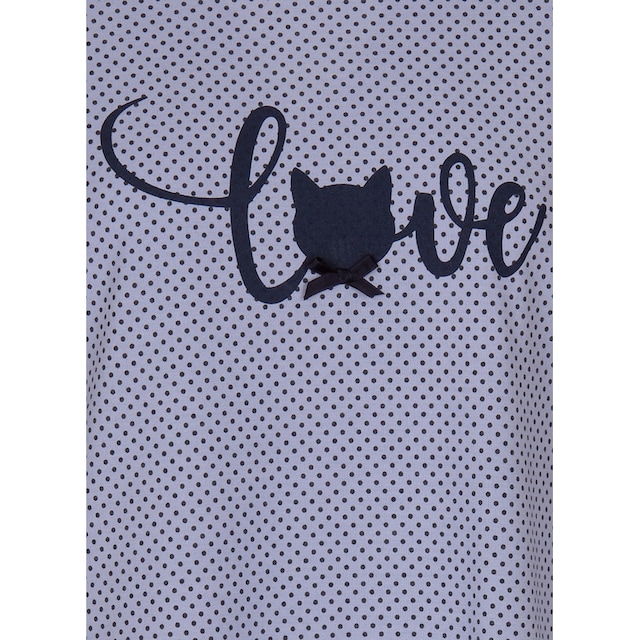 Trigema Nachthemd »TRIGEMA Nachthemd für Katzenliebhaber« ▷ für | BAUR