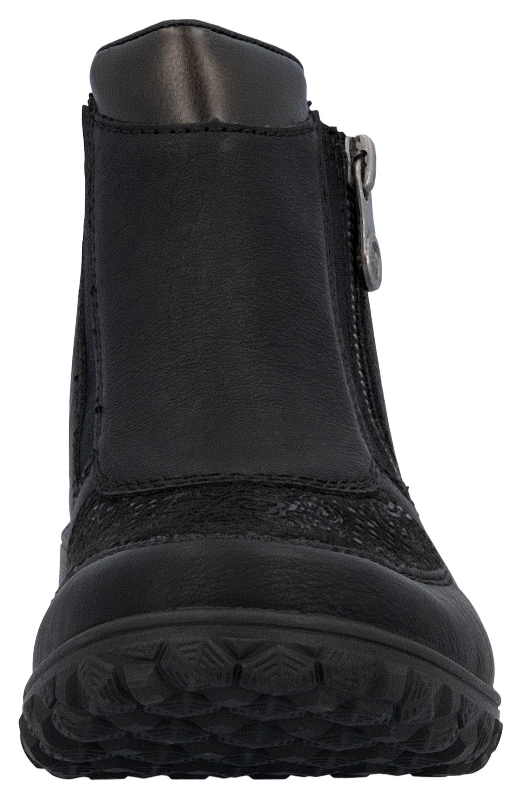 Rieker Schlupfboots »Ready2GO«, Stiefelette, Casual-Boots, Profilsohle, mit seitlichem Reißverschluss