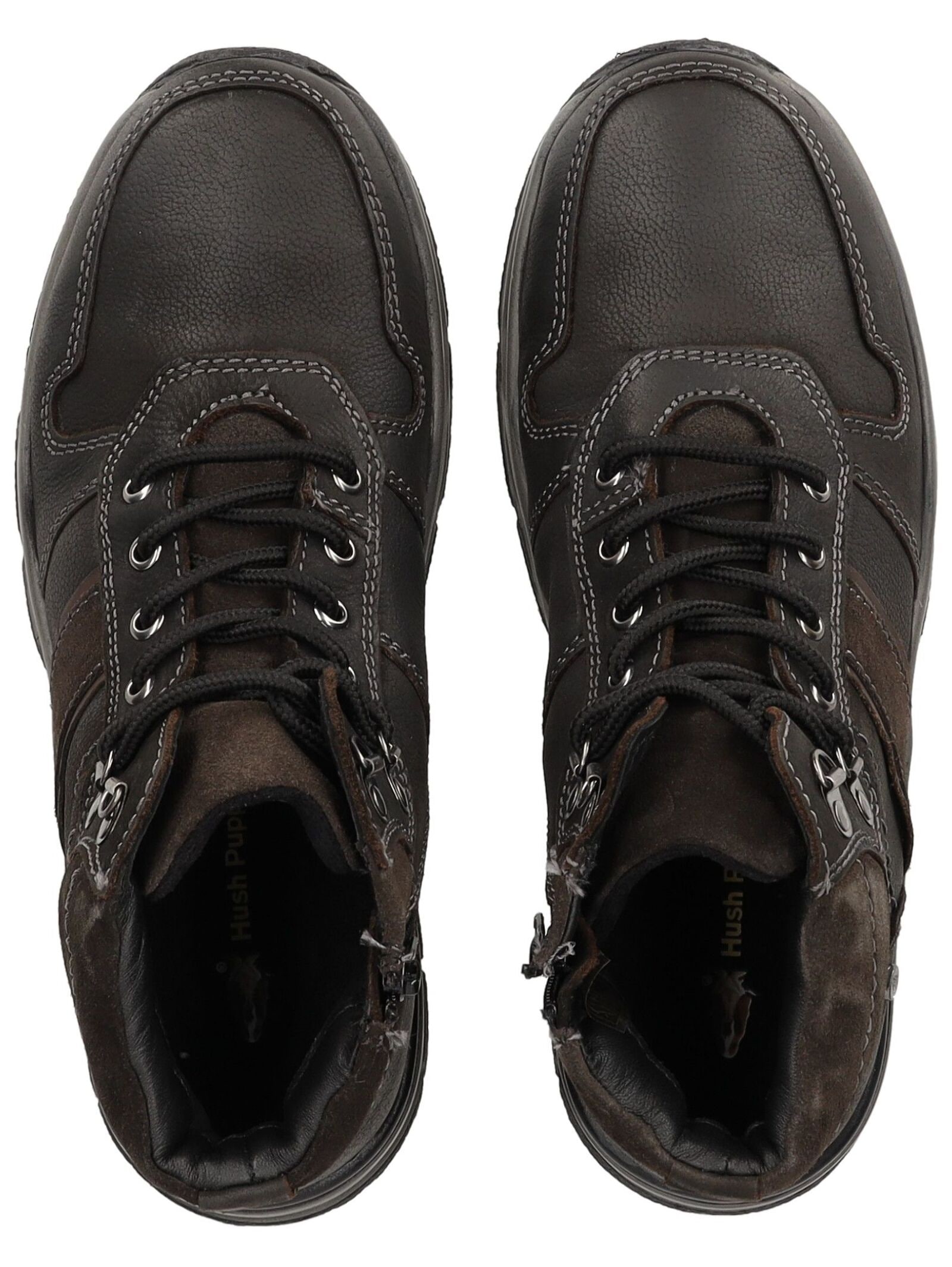 Hush Puppies Schnürstiefelette »Hush Puppies Stiefelette Leder«