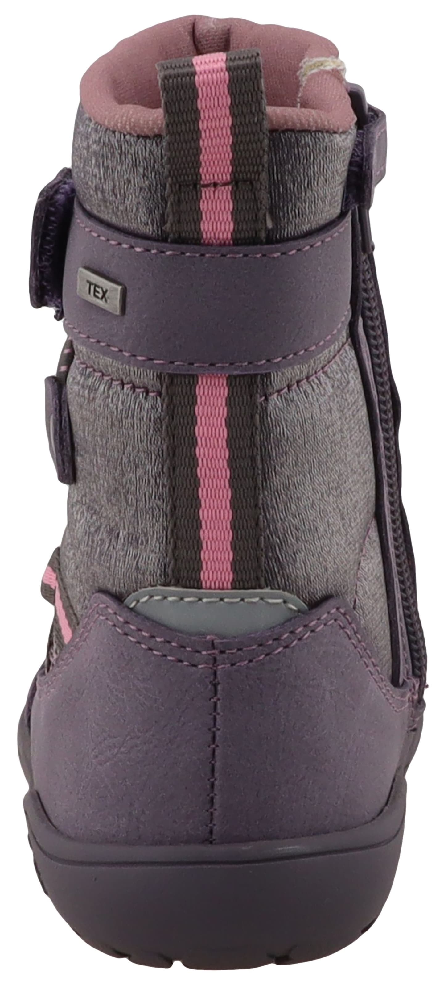 Lurchi Barfußschuh »Jace 1 Barefoot-TEX«  Winterboots mit Kontrastbesätzen, Größenschablone zum Download