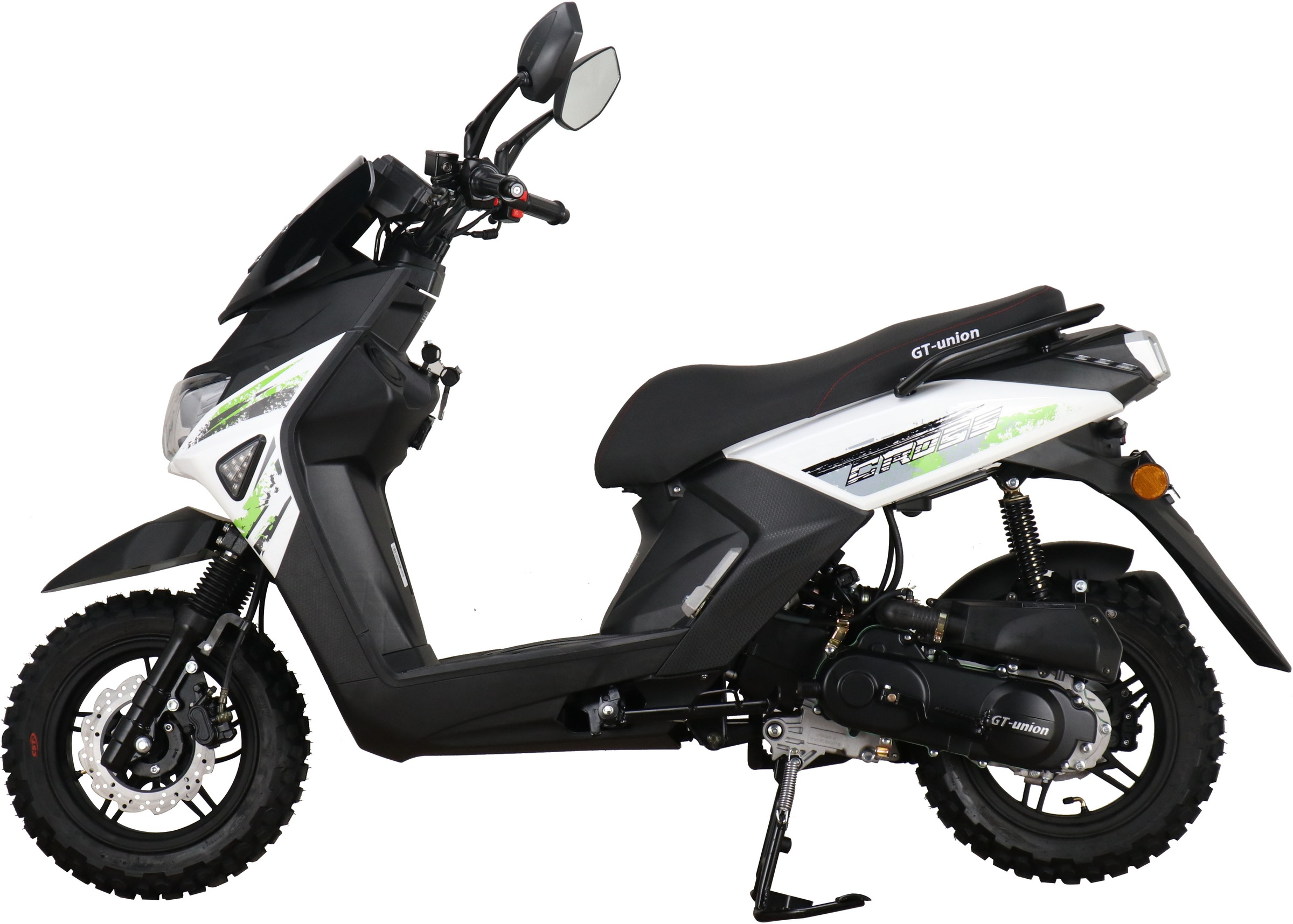 GT UNION Motorroller »Cross 2.0 125«, 124,6 cm³, 85 km/h, Euro 5, 8,5 PS, Luftgekühlter Motor