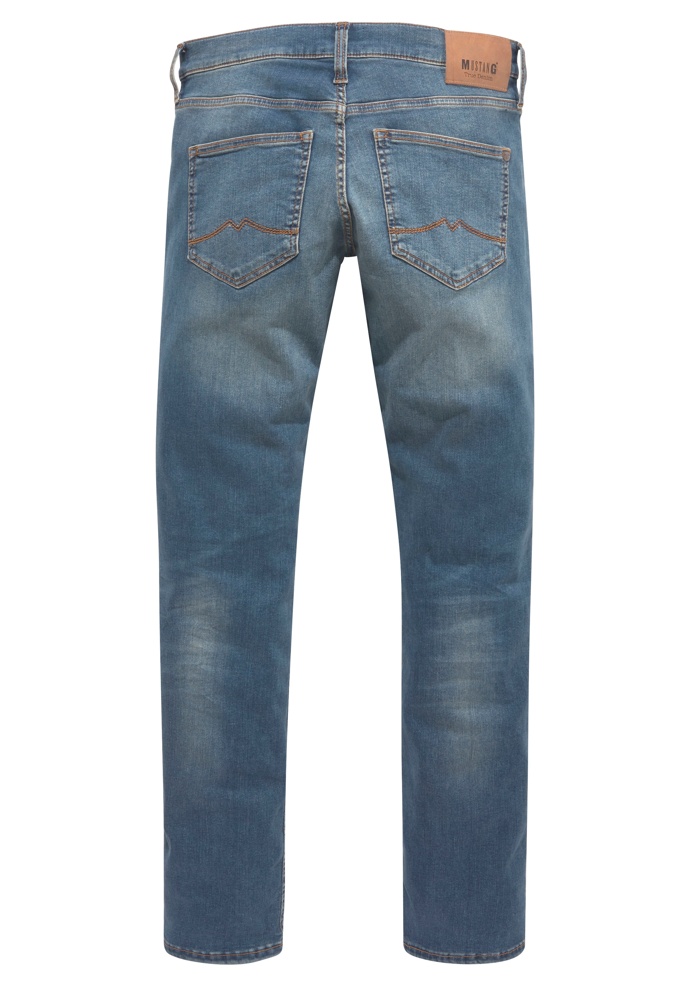 MUSTANG 5-Pocket-Jeans »Style Oregon Slim«, mit leichten Abriebeffekten