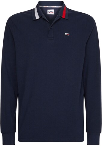 Tommy Jeans Langarm-Poloshirt »TJM LS FLAG NECK POLO« kaufen