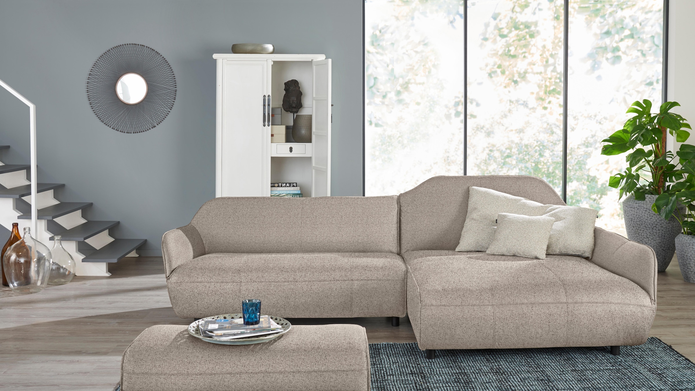 Creation BY ROLF BENZ Ecksofa "CR.480, Designecksofa, L-Form", Wahlweise au günstig online kaufen