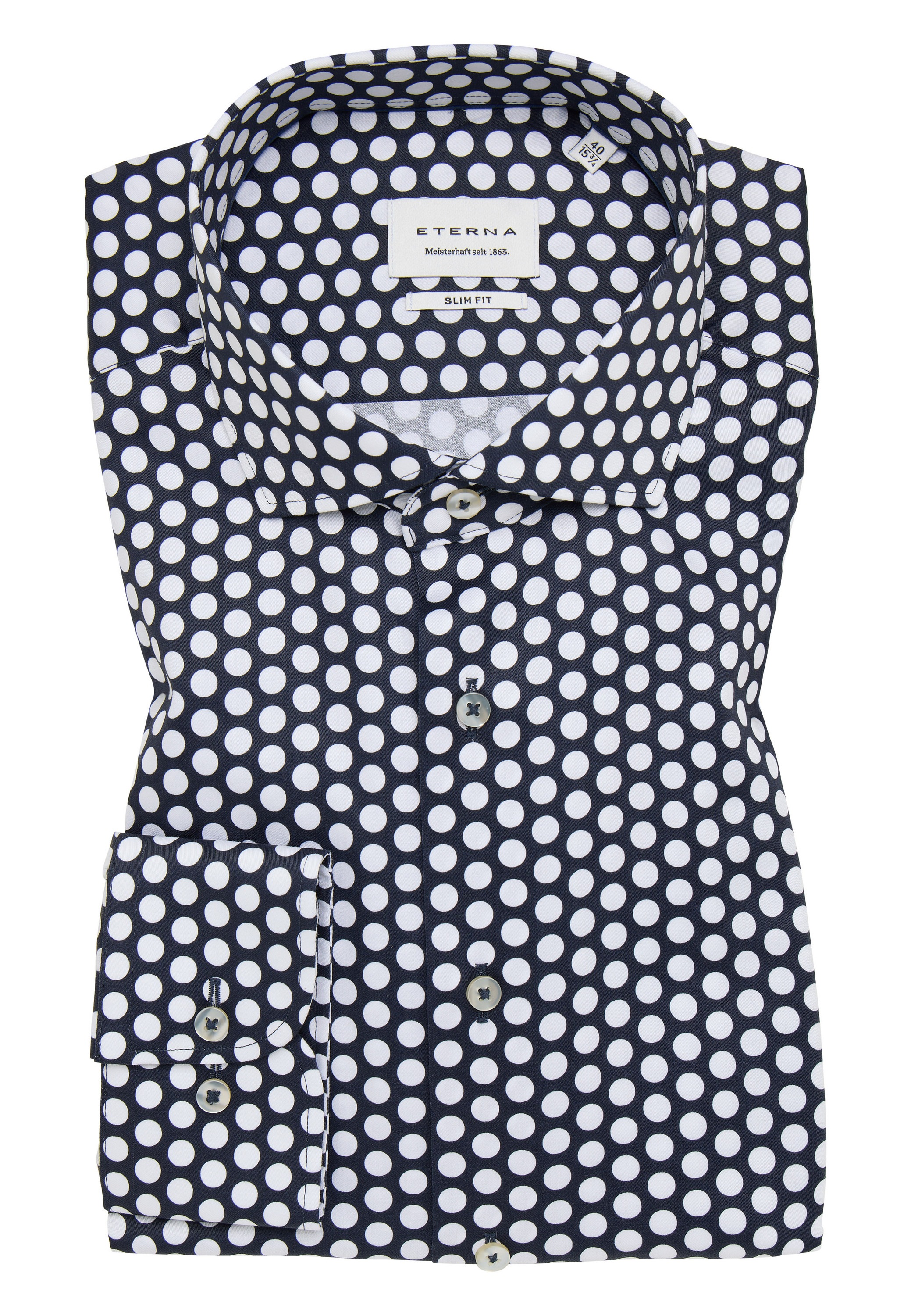 Eterna Langarmhemd »SLIM FIT« NON IRON (bügelfrei)