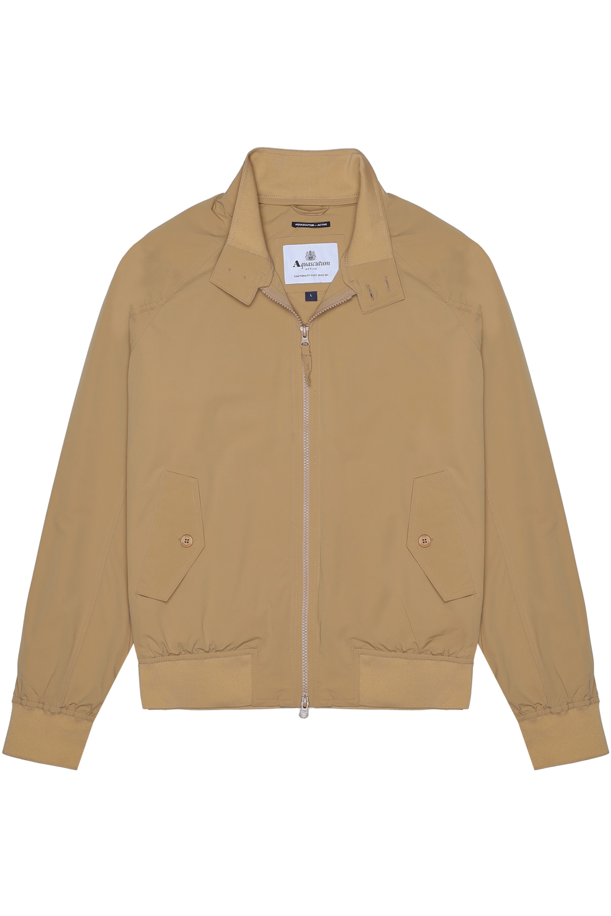 Aquascutum Active Wolljacke "STRETCH HARRINGTON Herren" ohne Kapuze Blousonjacke Herren, leichte Jacke, Sportjacke, Wetterjacke, Sale