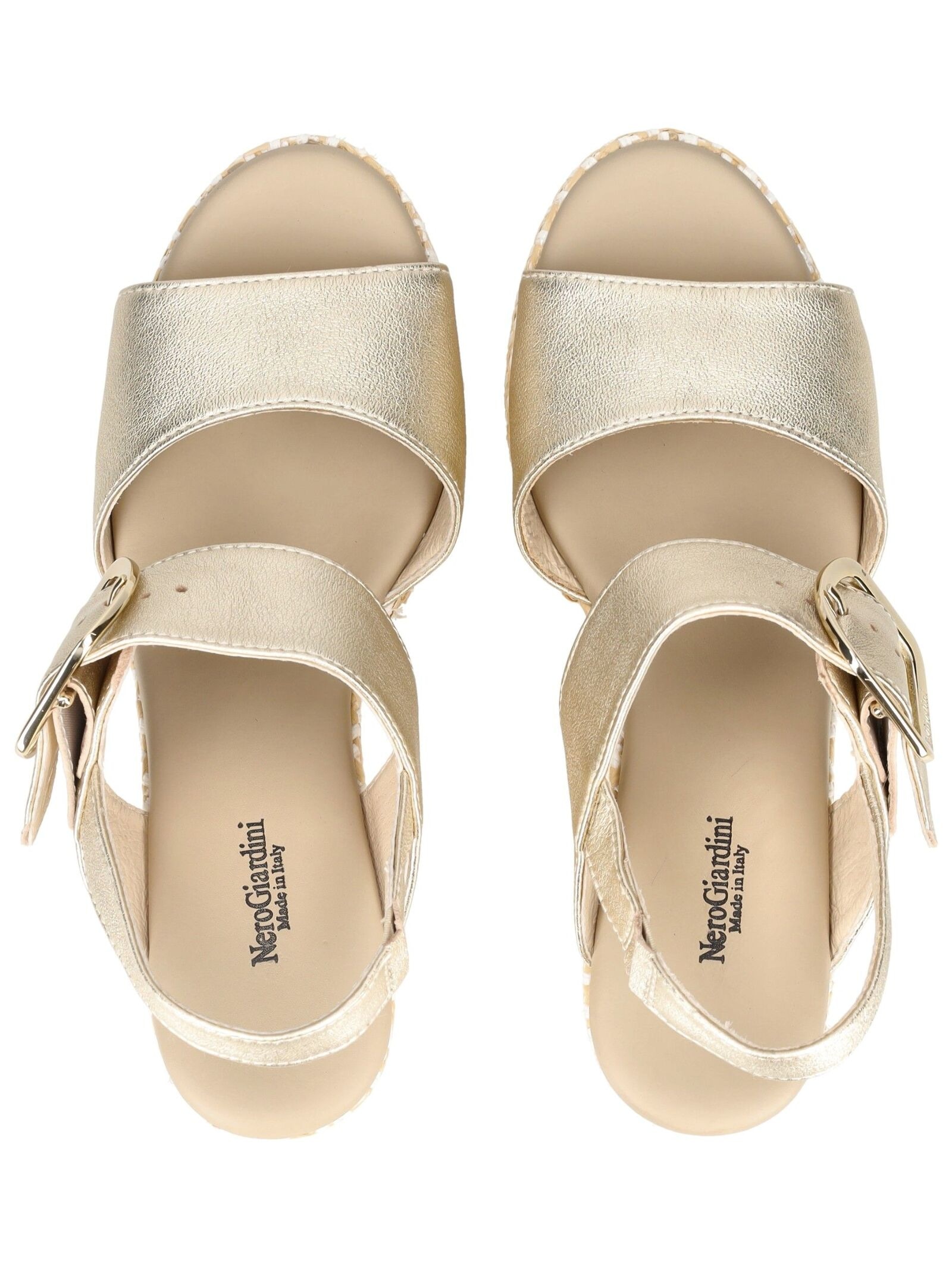 Nero Giardini Keilsandalette »Nero Giardini Sandalen Leder«