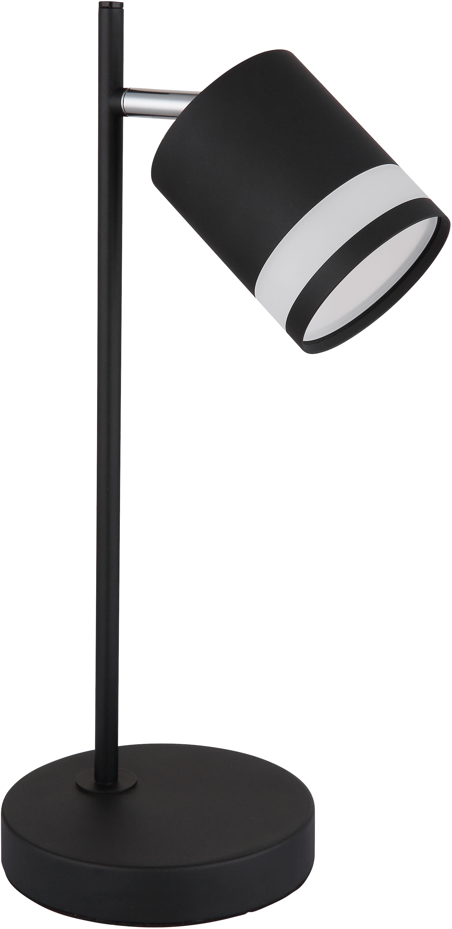 GLOBO LIGHTING Tischleuchte »LUCERO«, Leuchtmittel GX53 | Leuchtmittel wechselbar, Tischlampe/schwarz/3000K/Wohnzimmer/Schlafzimmer