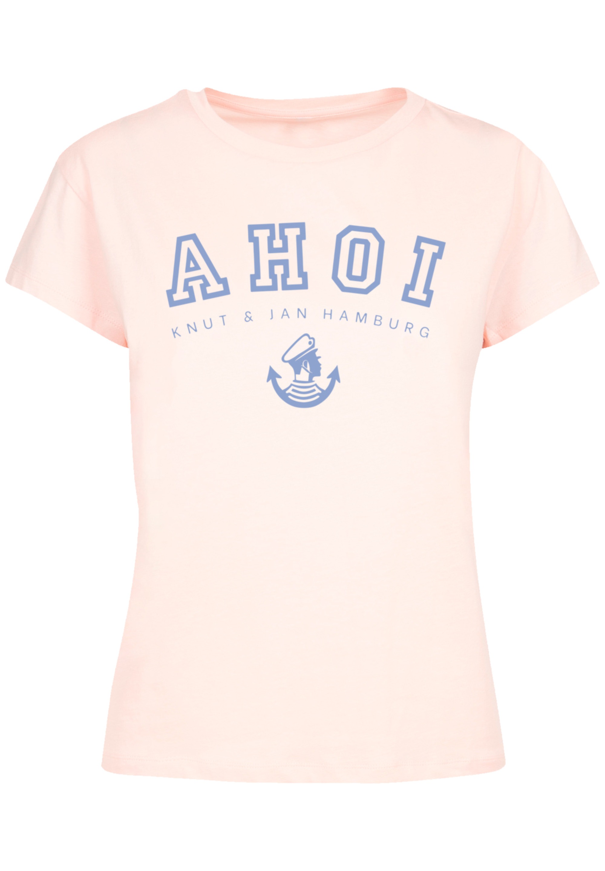 F4NT4STIC T-Shirt »Ahoi Knut & Jan Hamburg«, Print