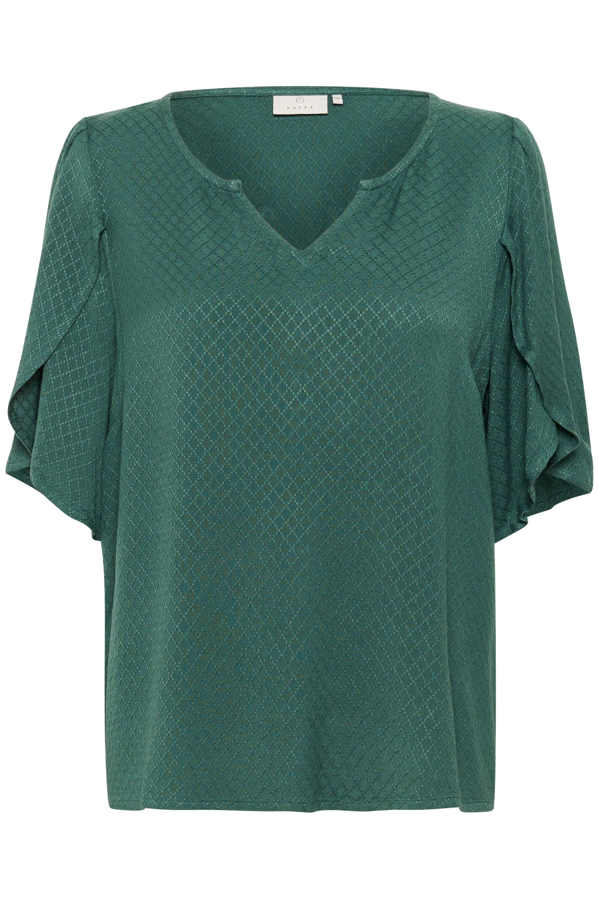 KAFFE Kurzarmbluse "Damen Bluse kurzarm KAmona"