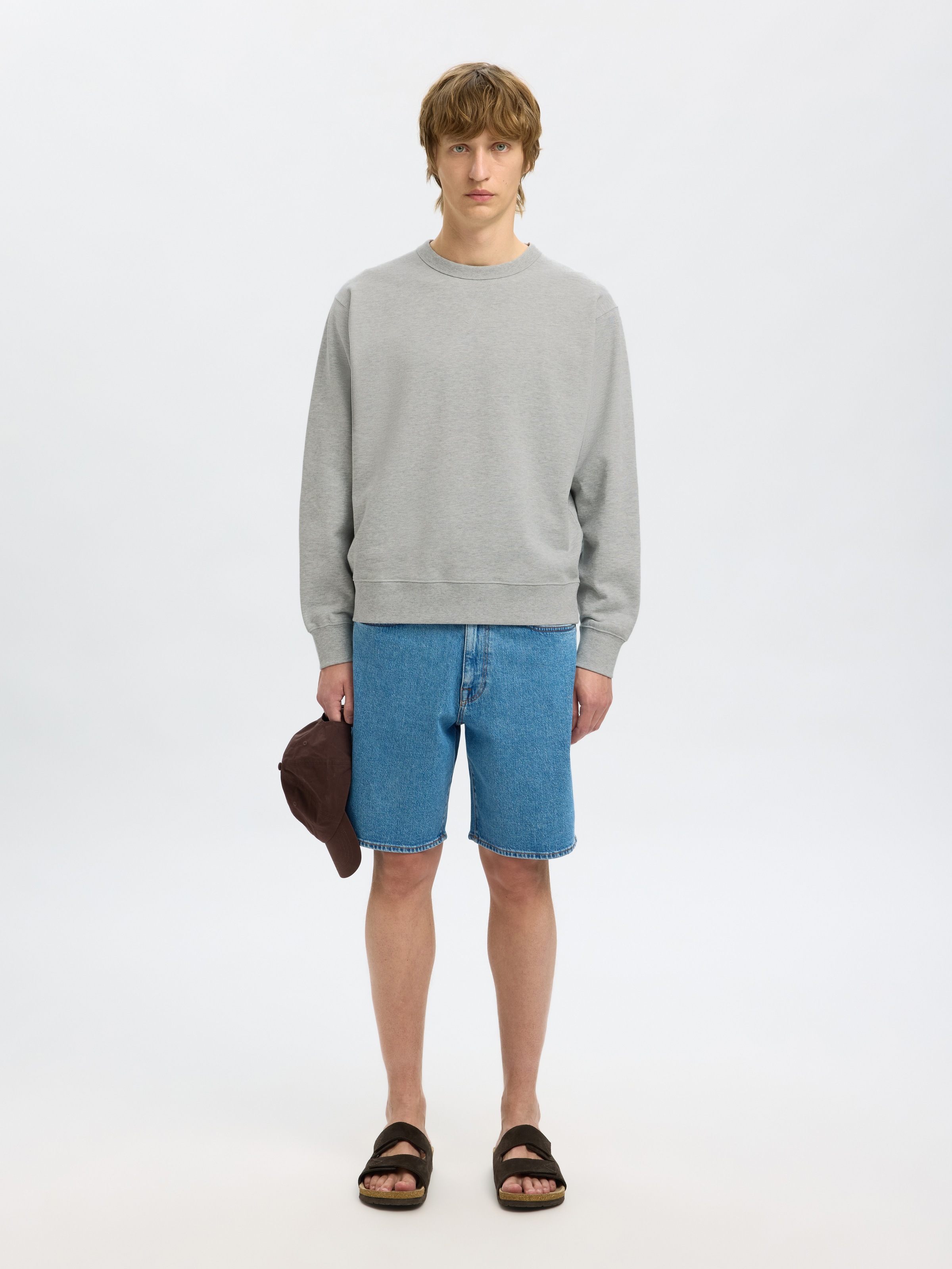 SELECTED Sweatshirt »SLHRELAXLUKE LS SWEAT CREW NECK NOOS«
