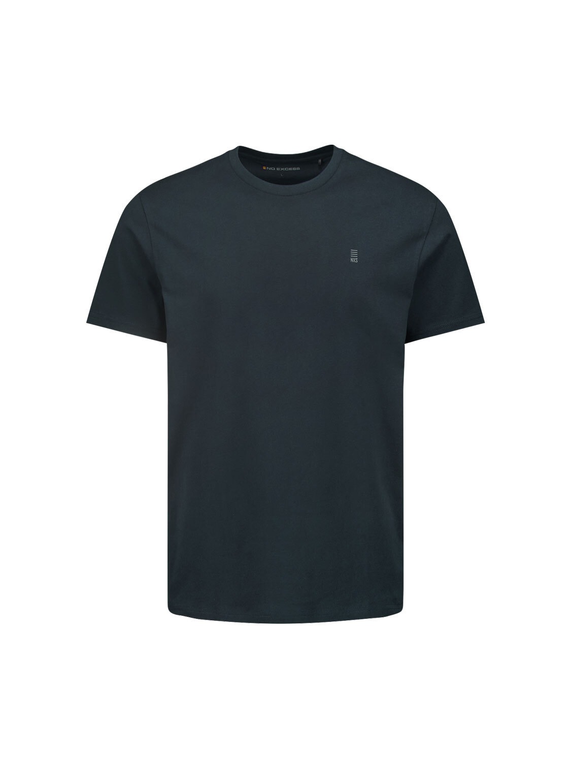 NO EXCESS T-Shirt »No Excess Basic Rundhals T-Shirt T-Shirt Crewneck Solid Basic«