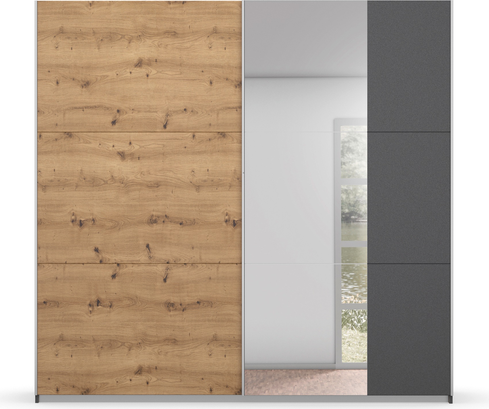 rauch Schwebetürenschrank "Kleiderschrank Garderobe TOPSELLER AURELIO mit 3 günstig online kaufen