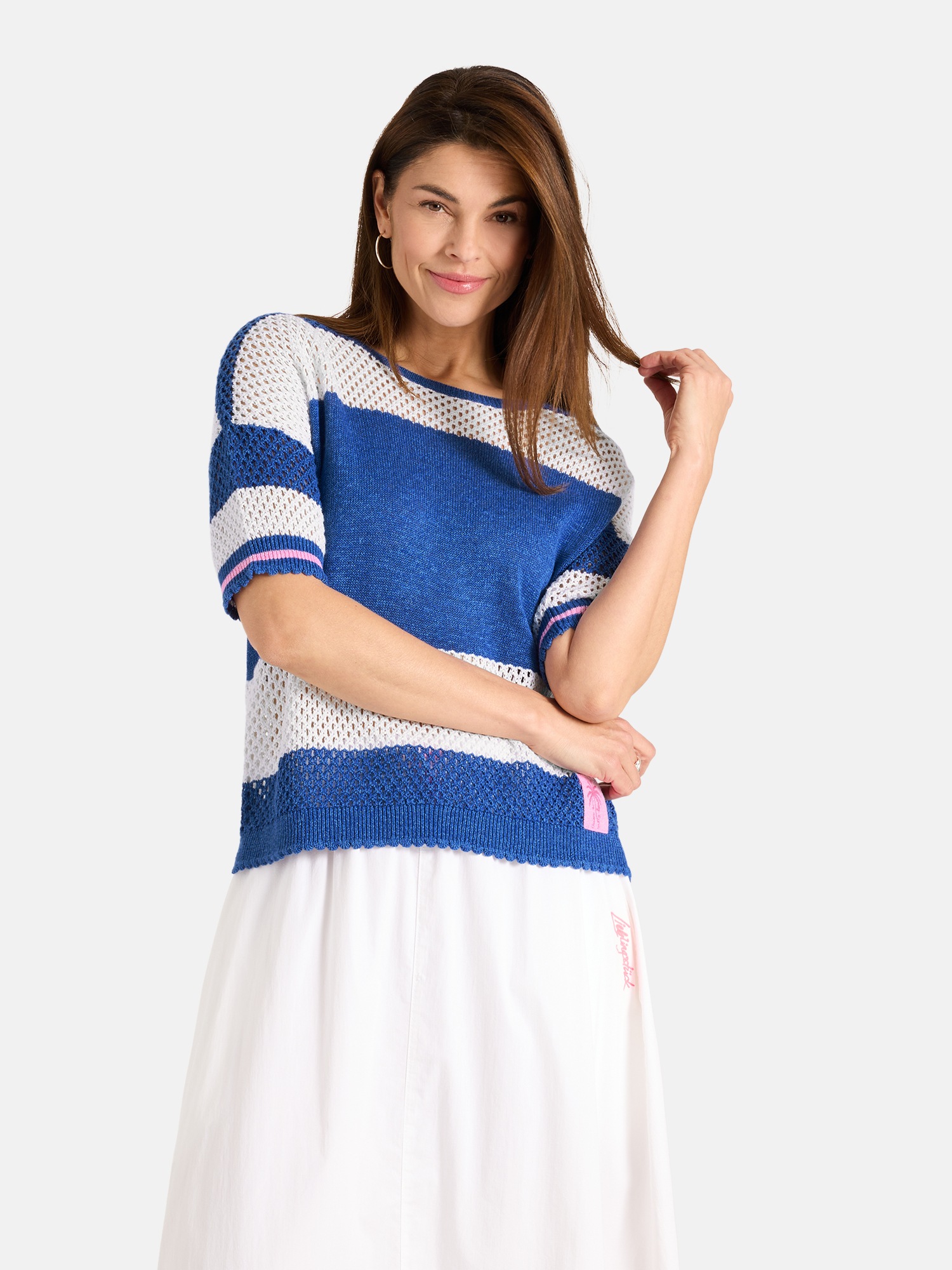 Lieblingsstück Strickpullover »AliaL« mit Baumwoll-Anteil