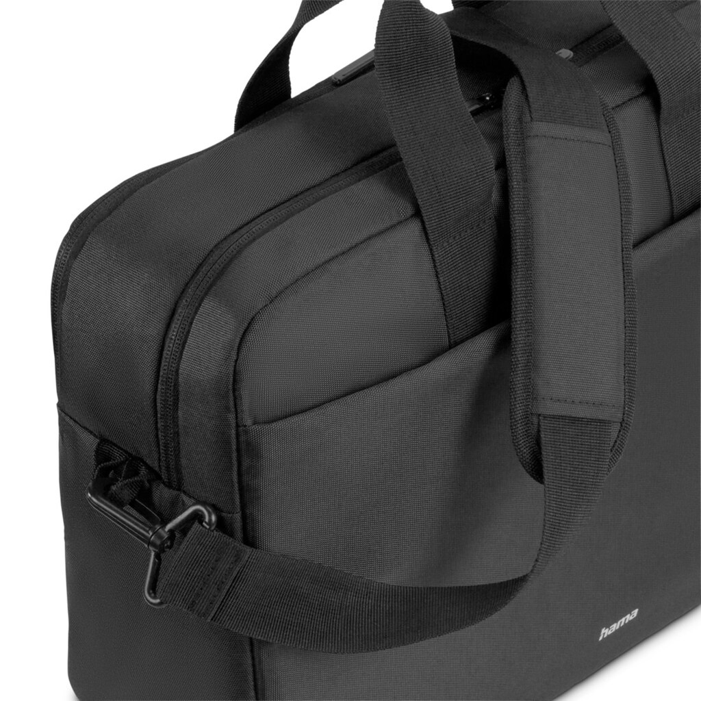 Hama Laptoptasche »Laptop-Tasche "Traveller", von 40 - 41 cm (15,6" - 16,2"), Schwarz«