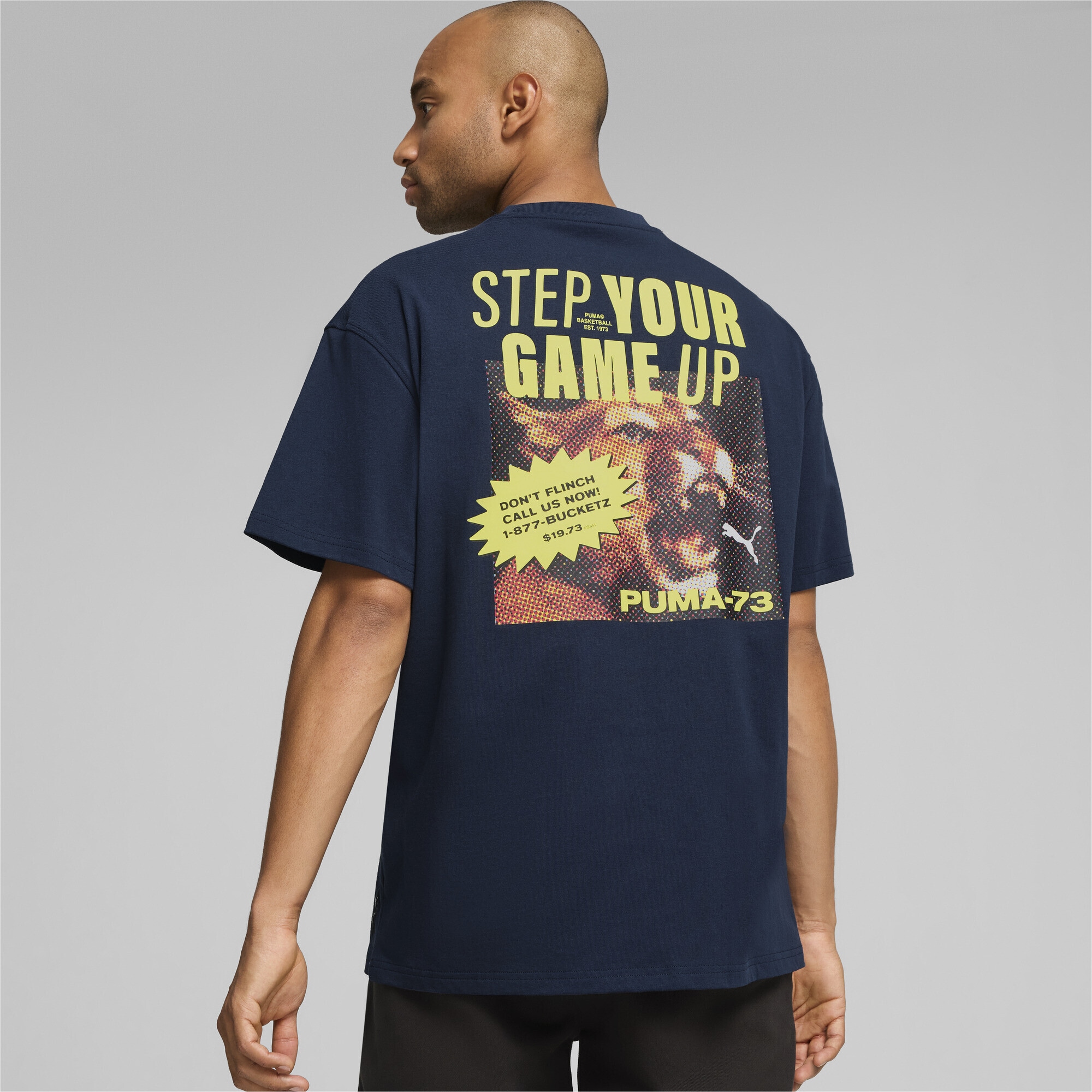 PUMA Trainingsshirt »Step Up Your Game Basketball-T-Shirt Herren«