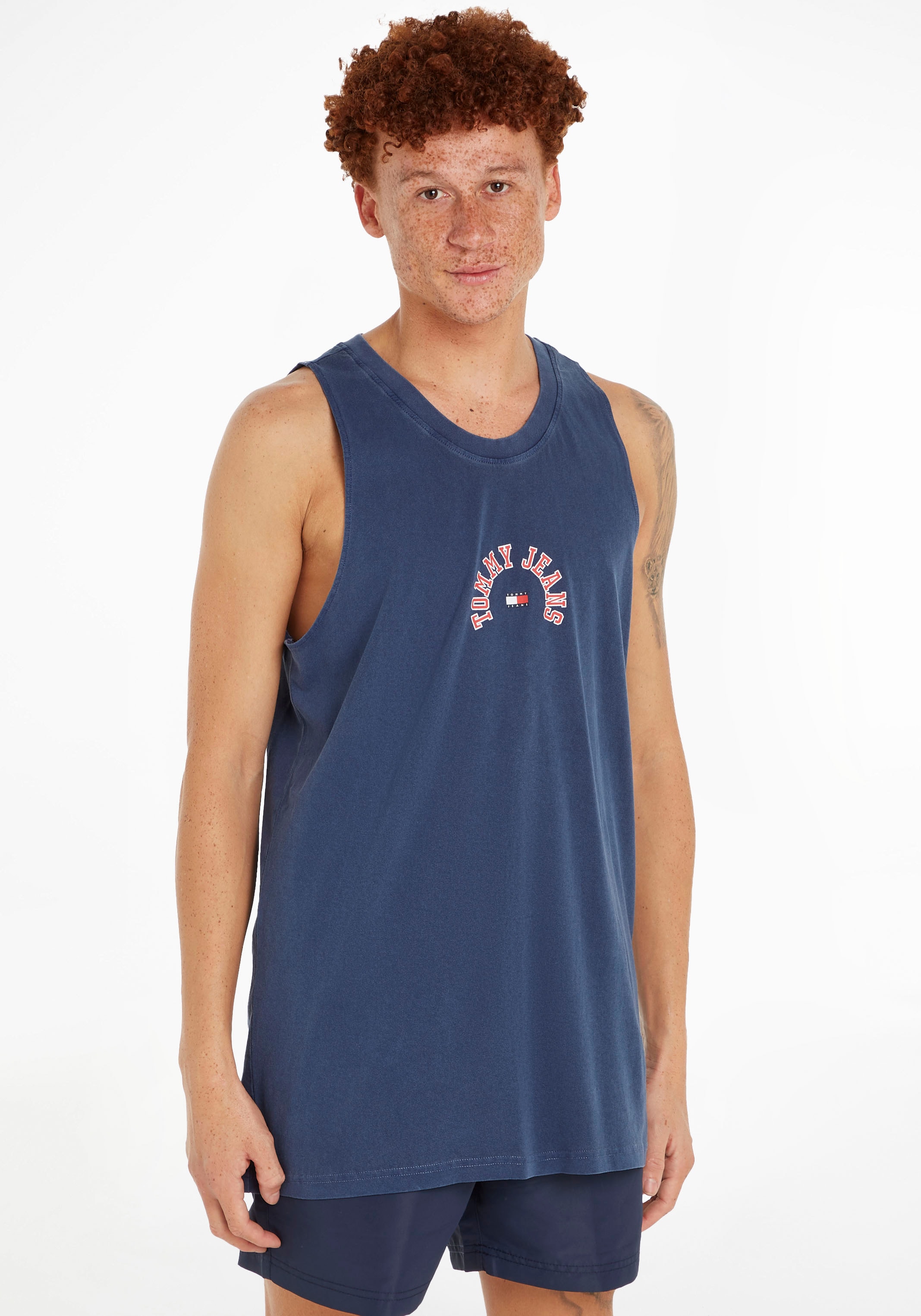 Muskelshirt »TJM CURVED TJ COLLEGE TANK TOP«